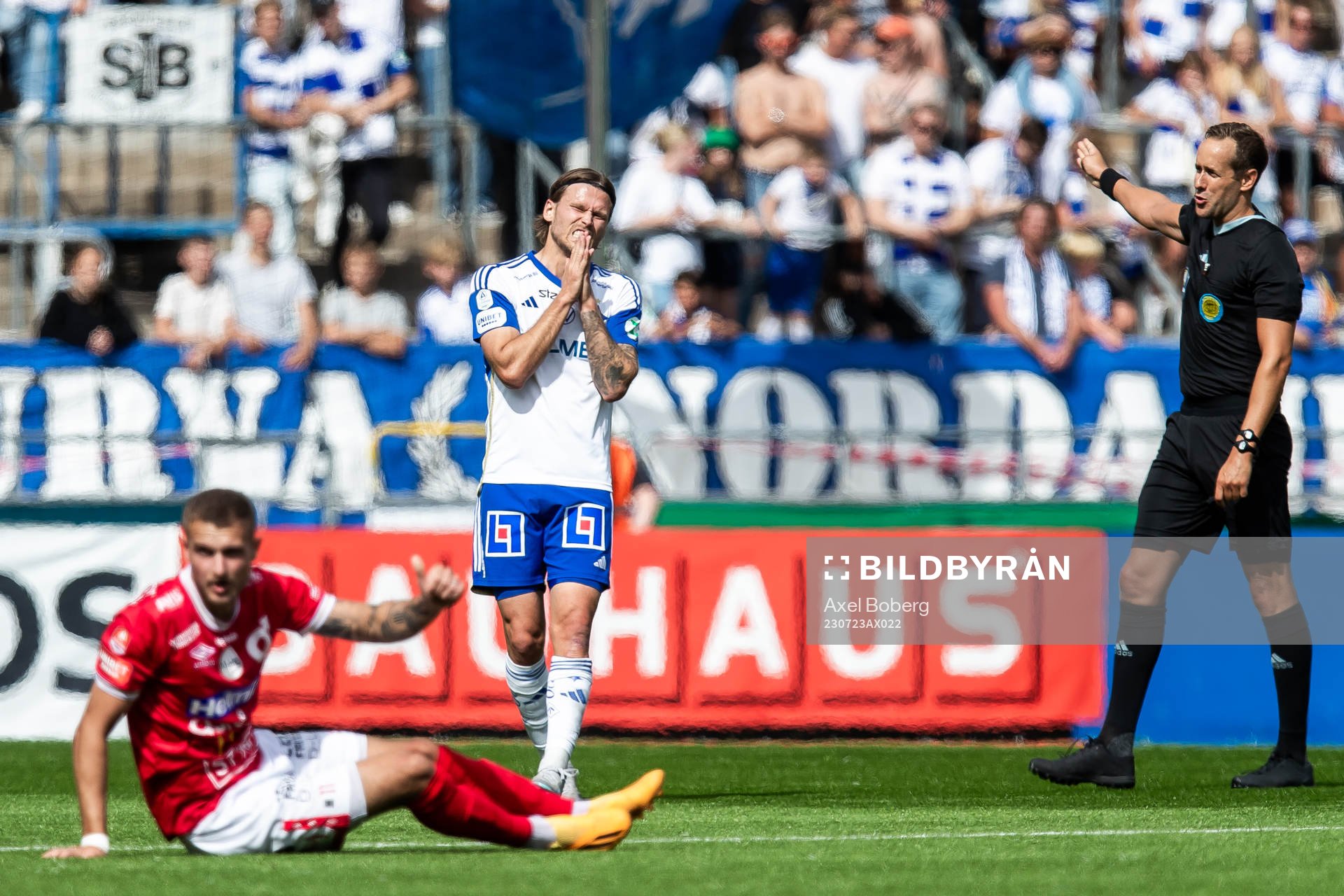 Degerfors Christos Gravius och IFK Norrköpings Arnor