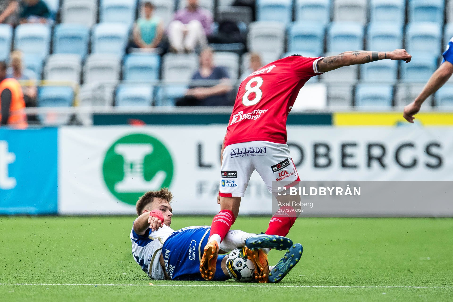 IFK Norrköpings målvakt Wille Jakobsson och Degerfors