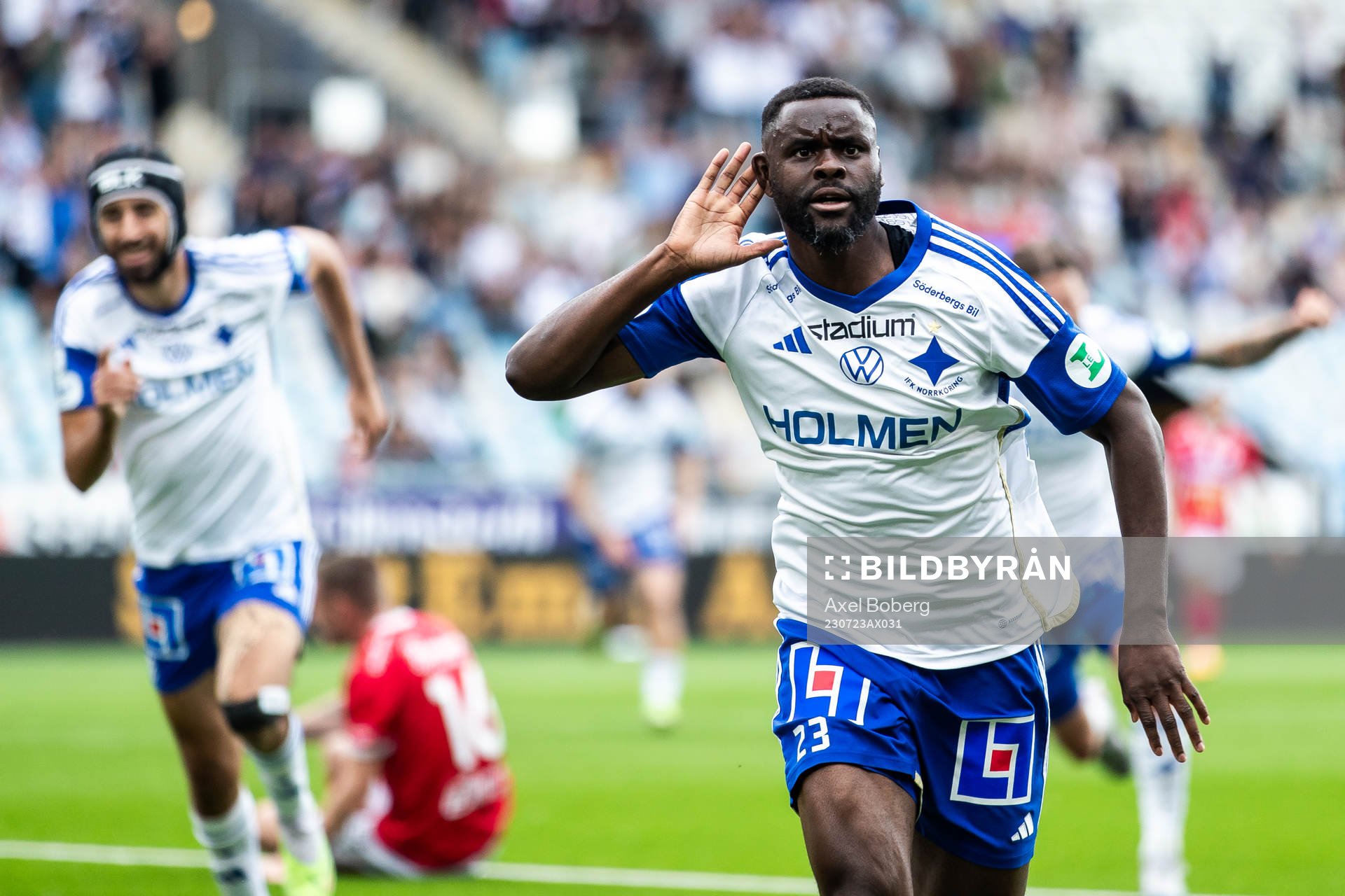 IFK Norrköpings Maic Sema jublar