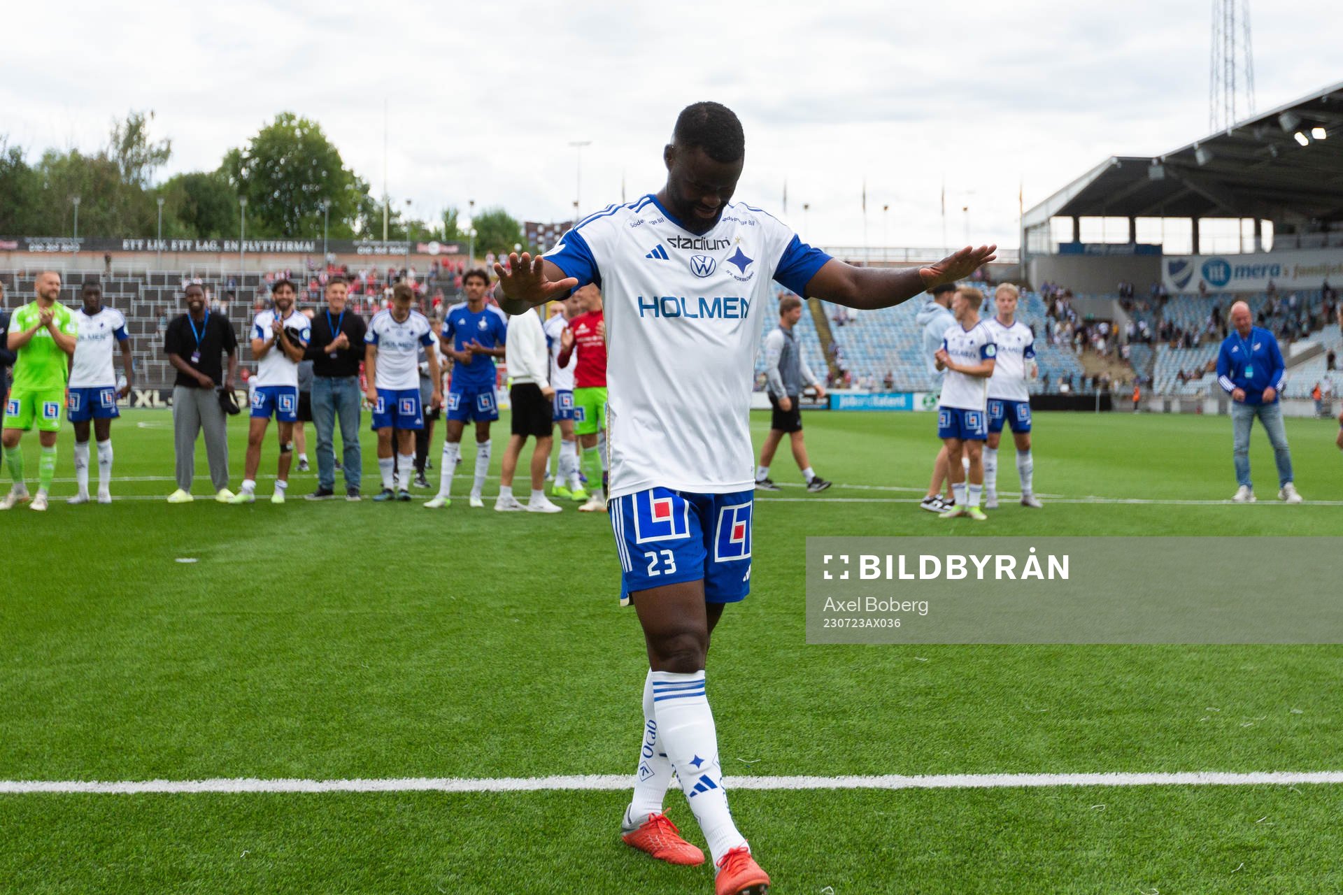 IFK Norrköpings Maic Sema jublar