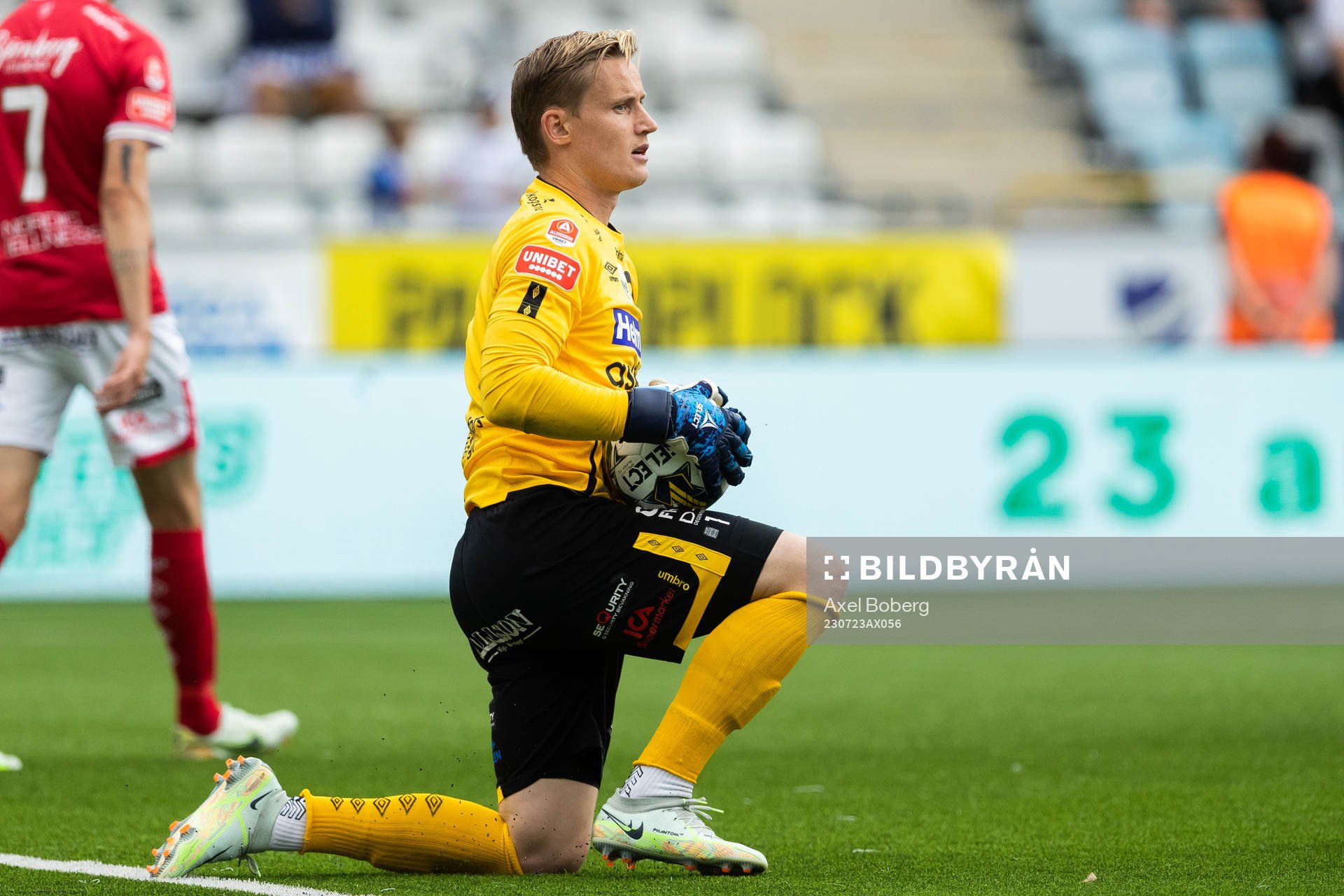 Degerfors målvakt Sondre Lovseth Rossbach