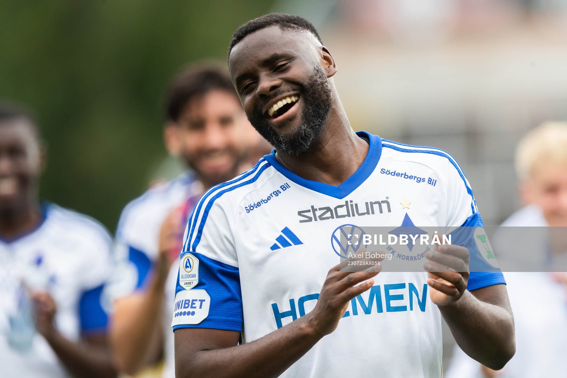 IFK Norrköpings Maic Sema jublar