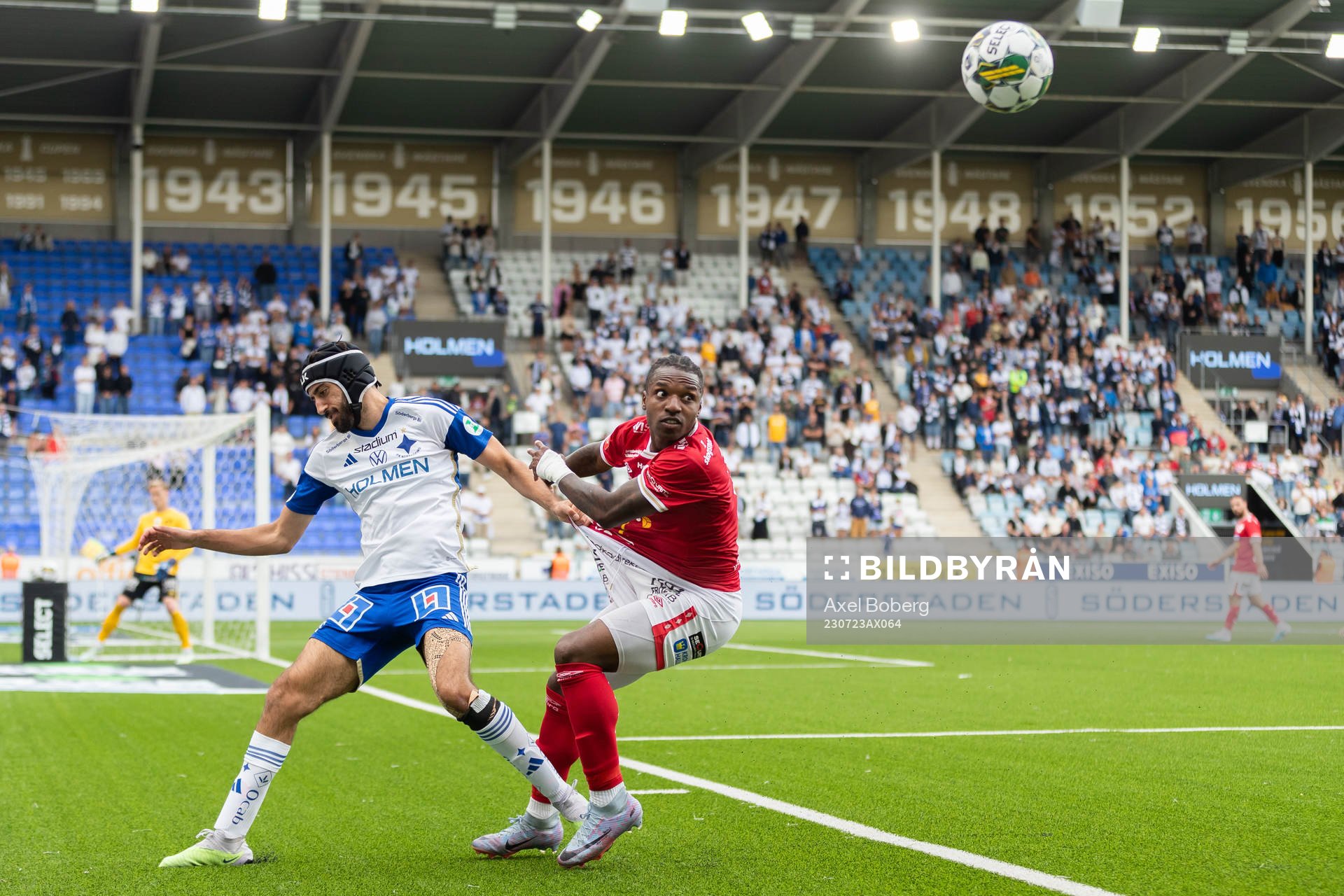 IFK Norrköpings Kristoffer Khazeni och Degerfors Joseph -
