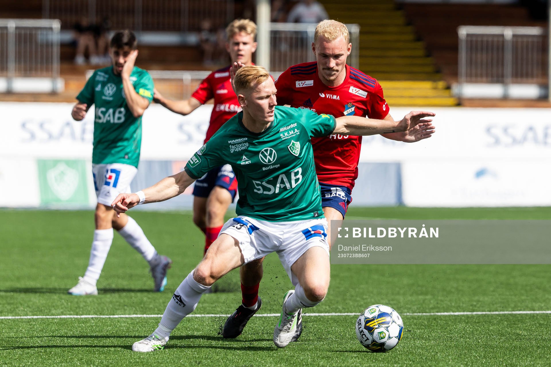 Brages Christopher Redenstrand och Östers Adam Bergmark