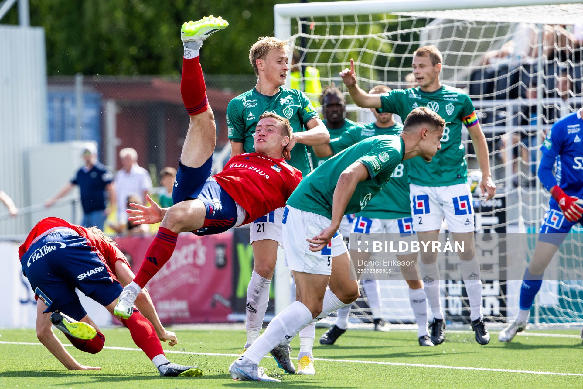 Östers Runar Thor Sigurgeirsson och Brages Gustav Berggren