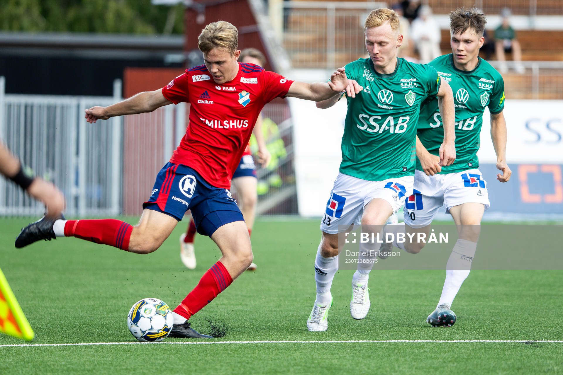 Östers Adam Herdonsson och Brages Christopher Redenstrand
