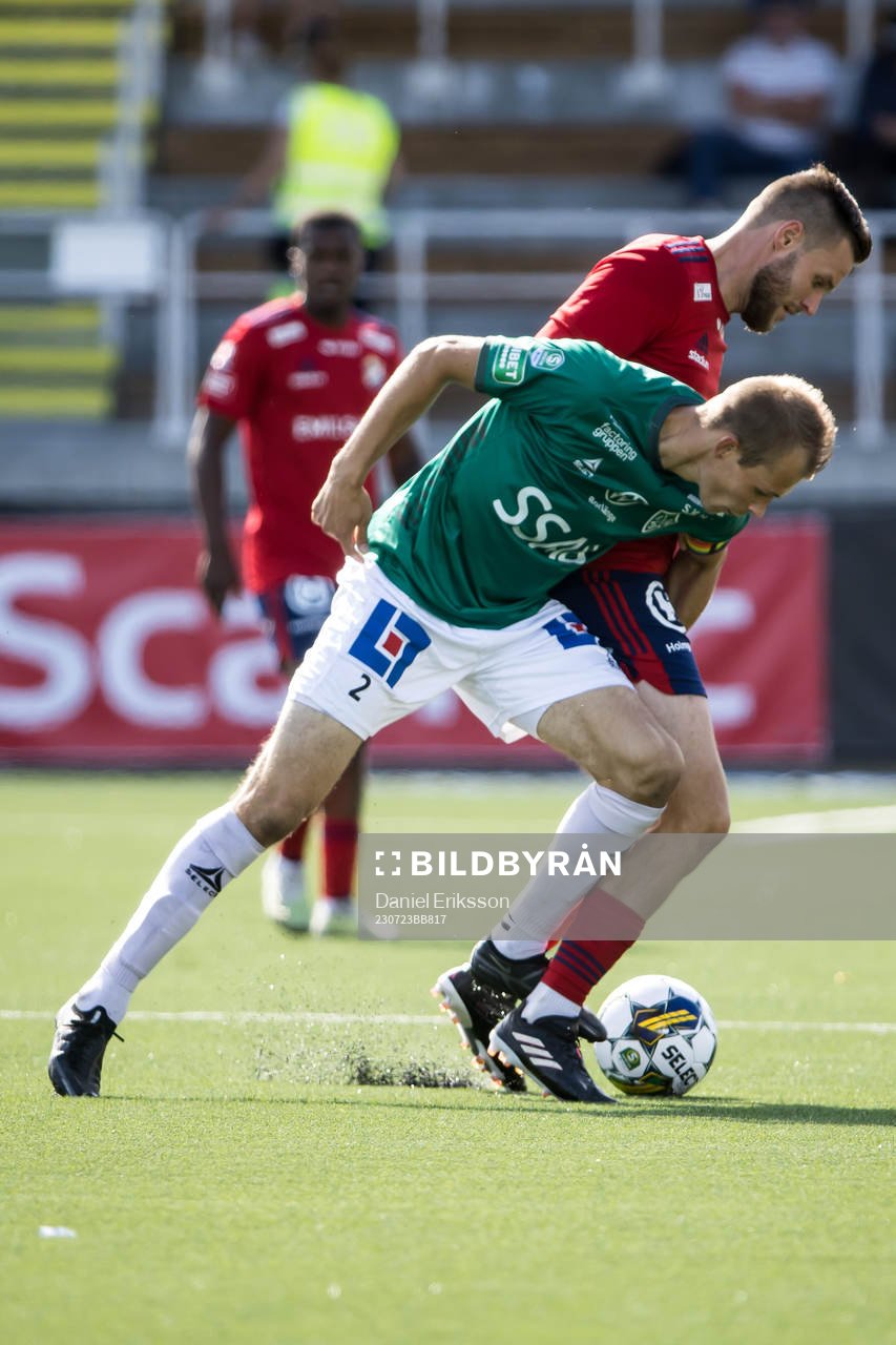 Östers Niklas Söderberg och Brages Alexander Zetterström
