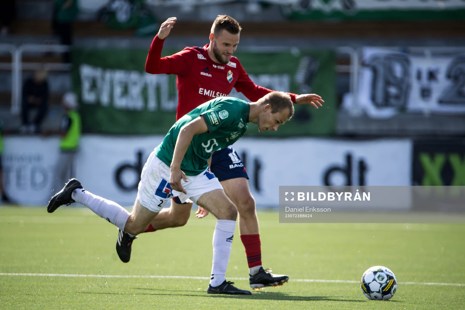 Östers Niklas Söderberg och Brages Alexander Zetterström