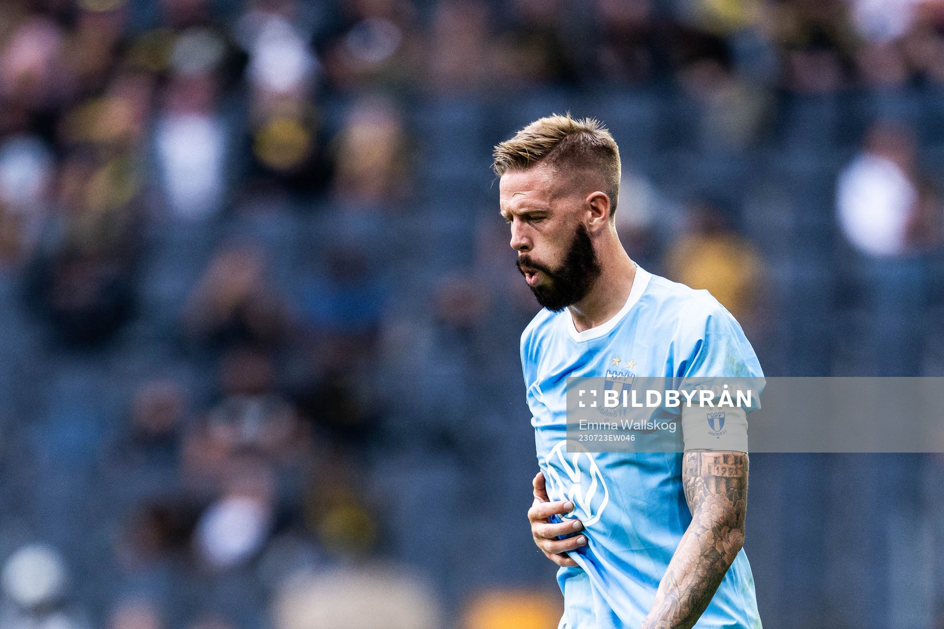 Malmö FFs Pontus Jansson har ont