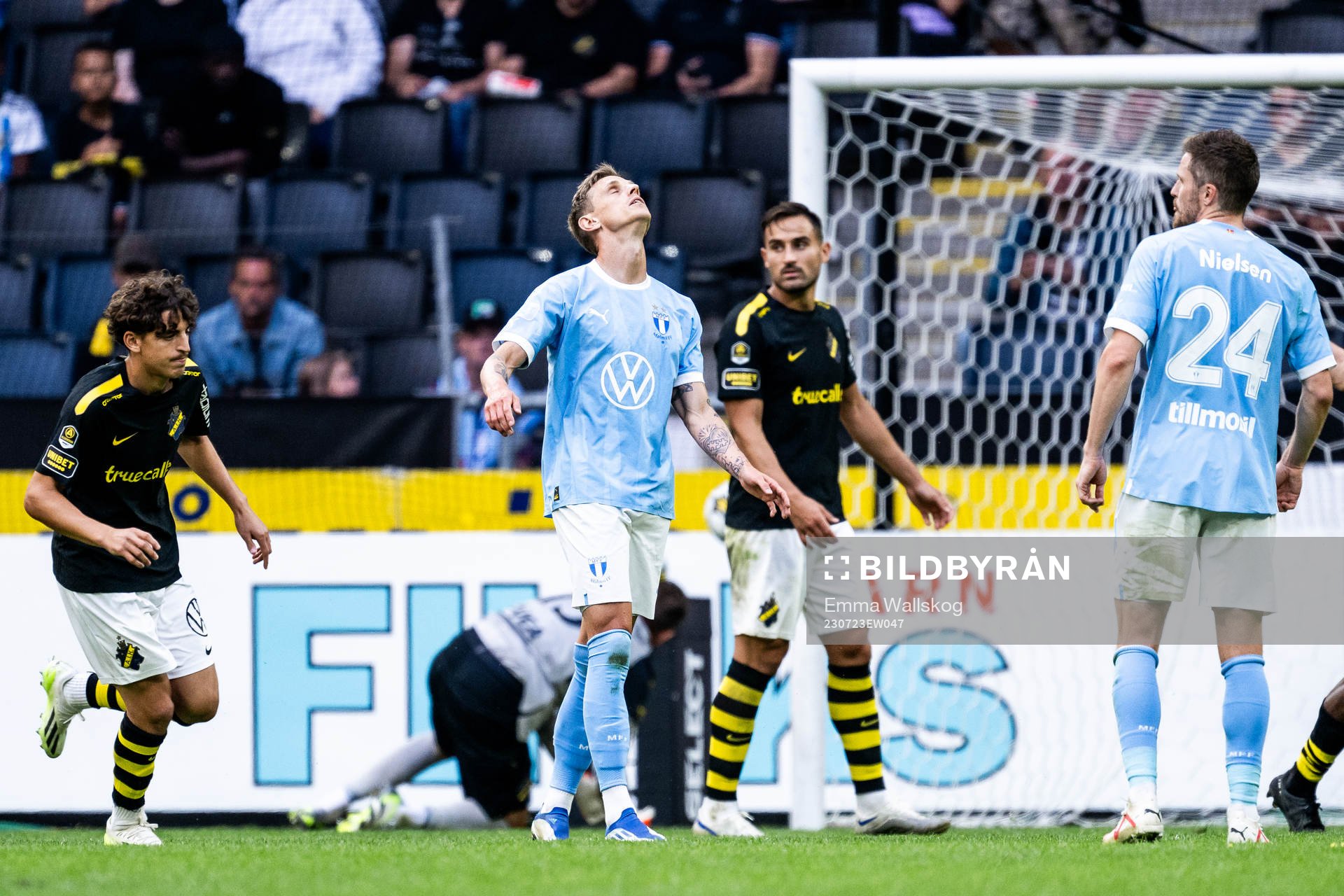 Malmö FFs Søren Rieks deppar