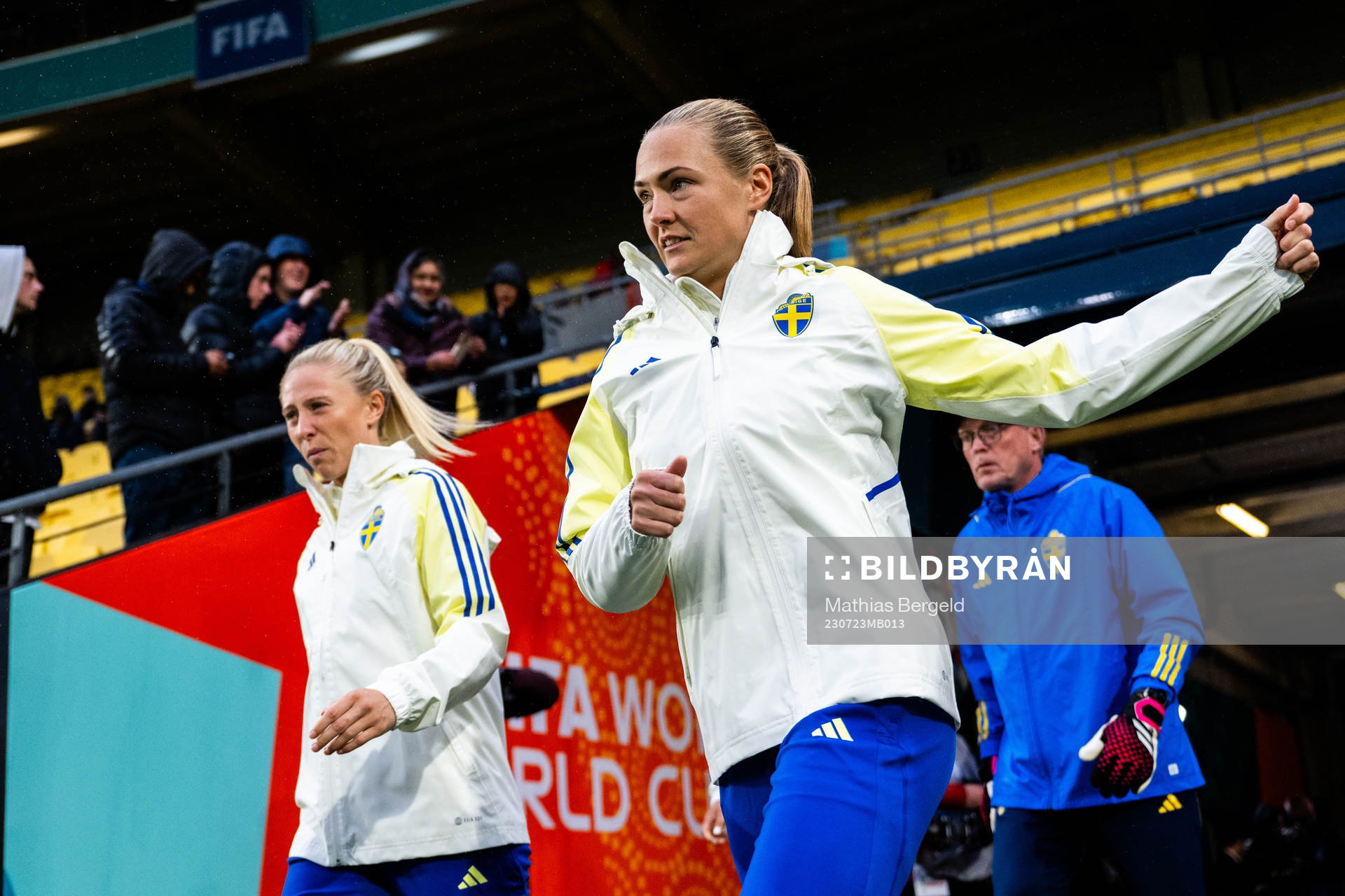 Rebecka Blomqvist and Magdalena Eriksson of Sweden