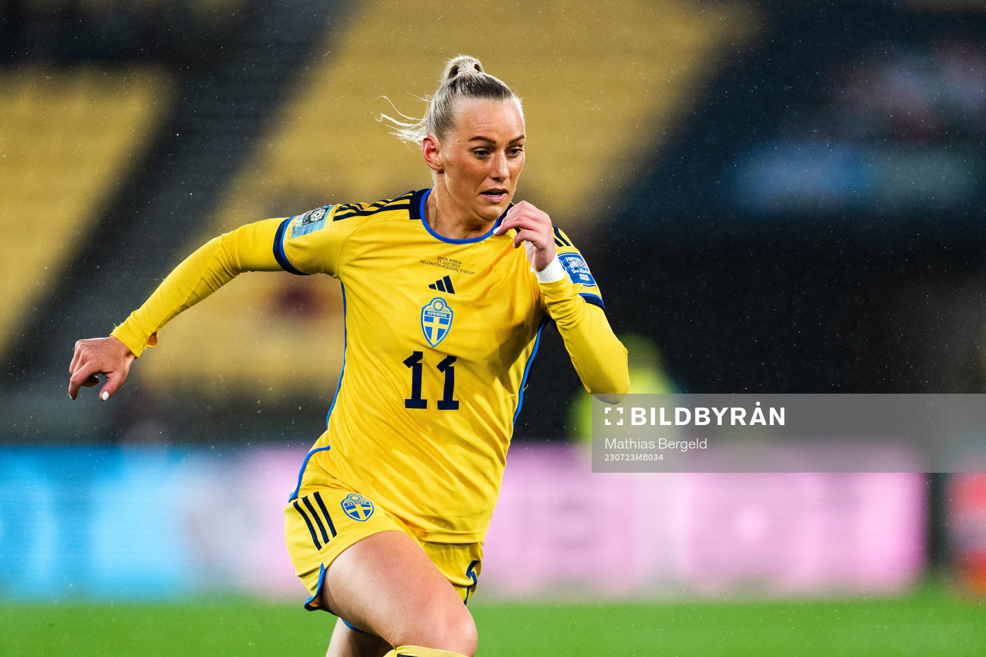 Stina Blackstenius of Sweden