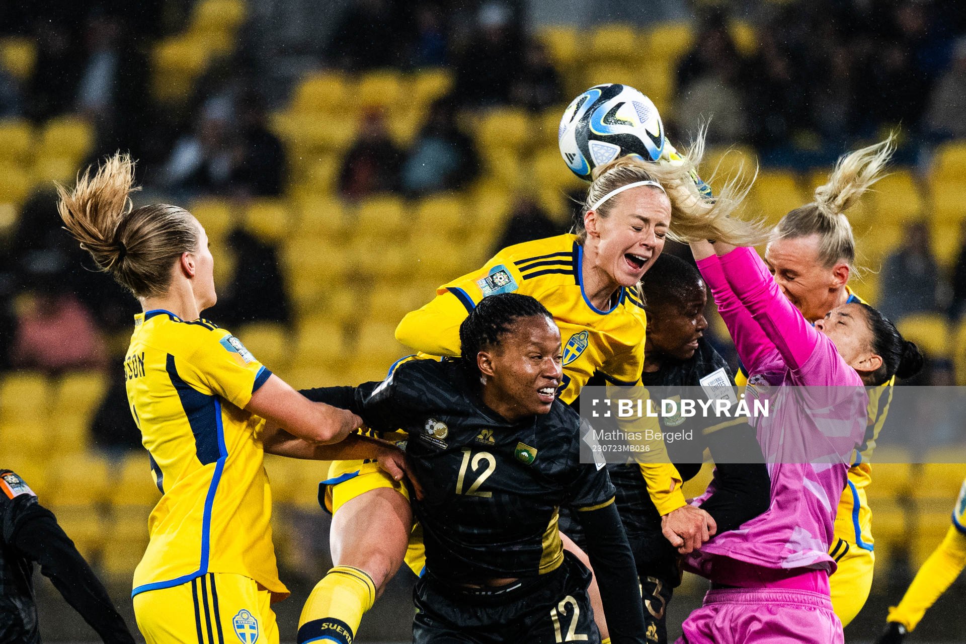 Magdalena Eriksson, Amanda Ilestedt  and Stina Blackstenius