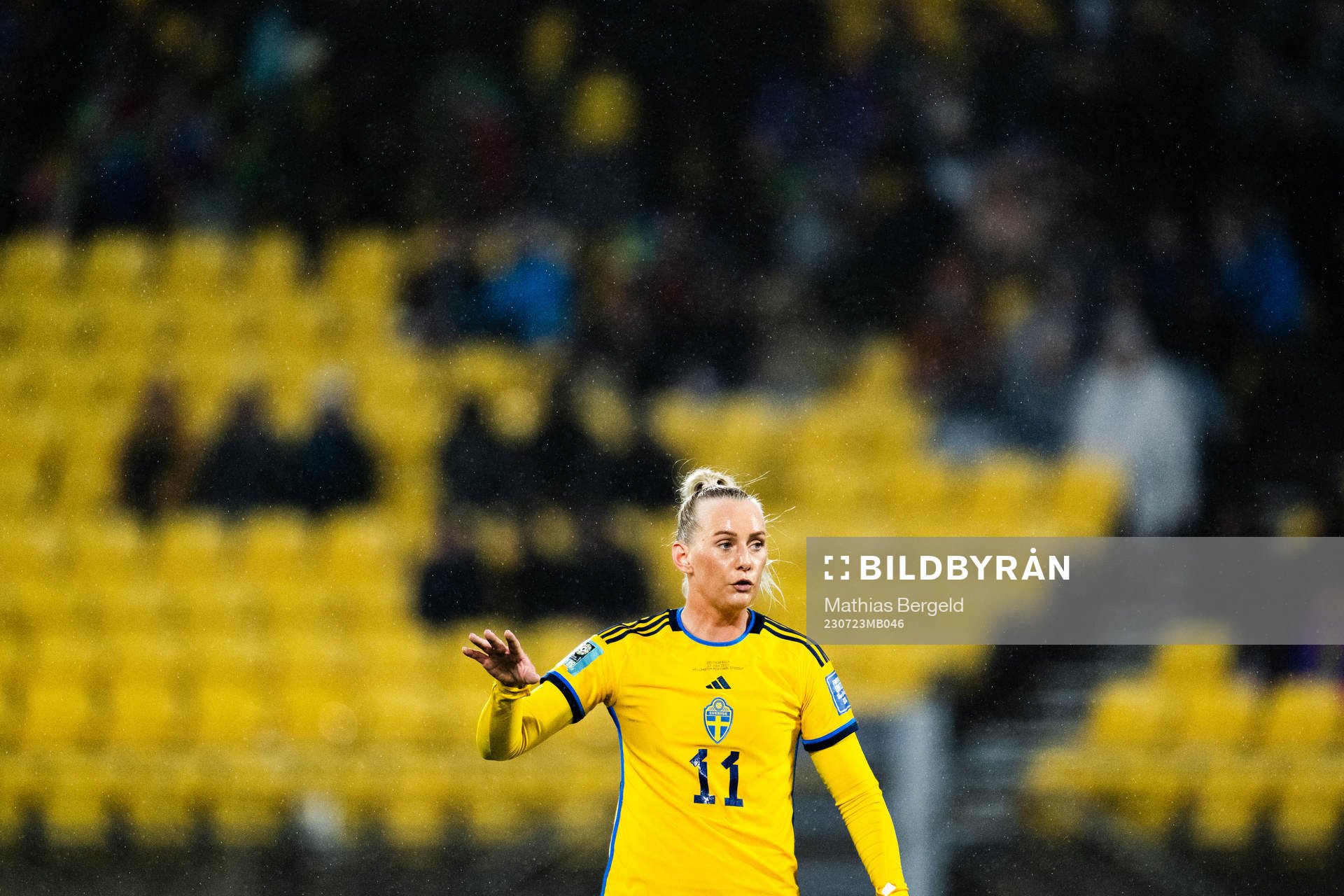 Stina Blackstenius of Sweden