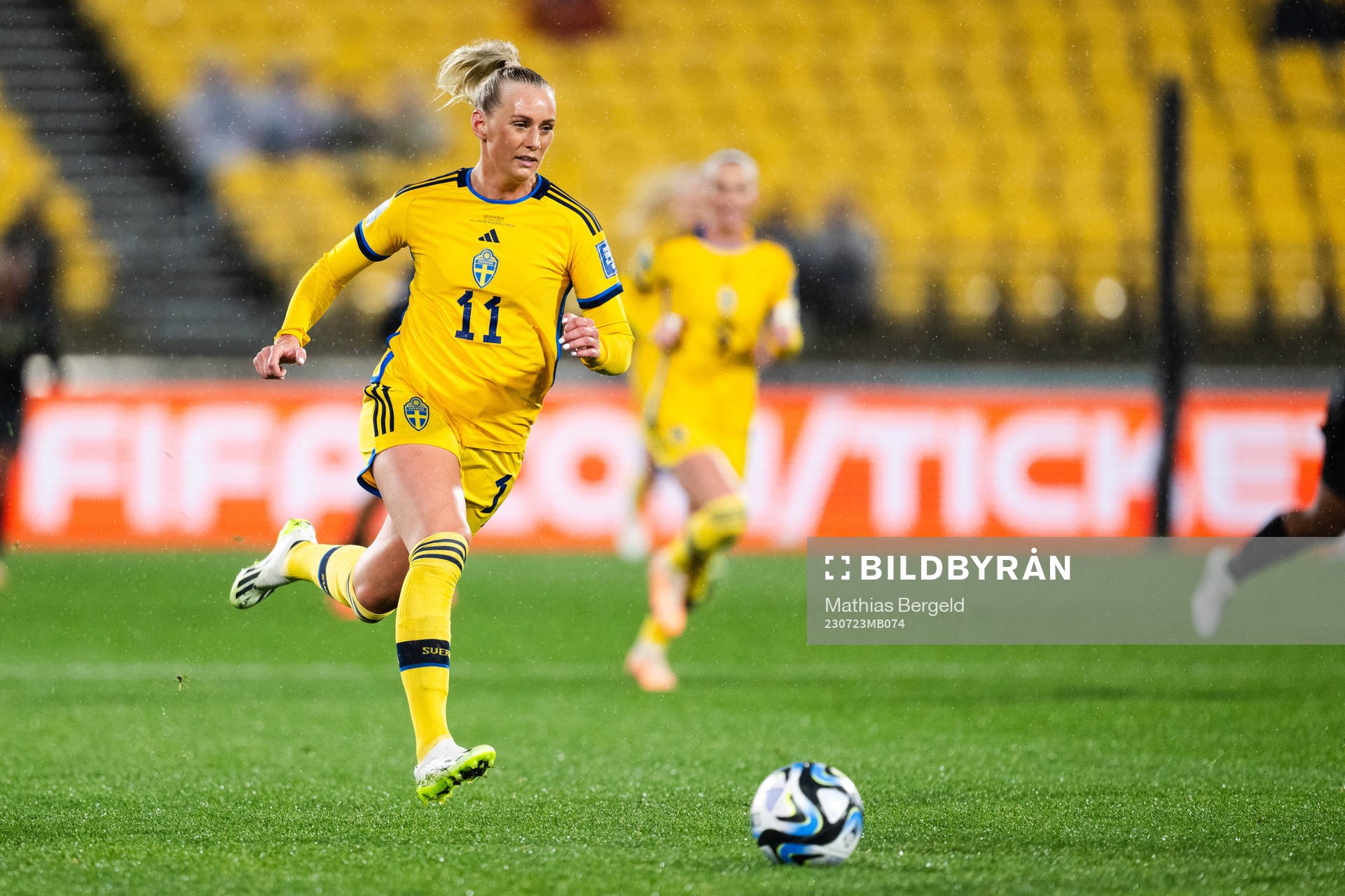 Stina Blackstenius of Sweden