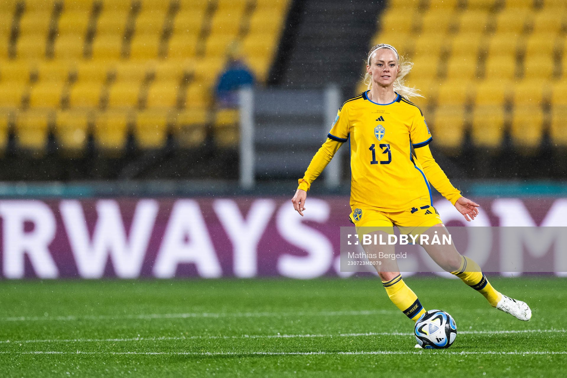 Amanda Ilestedt of Sweden
