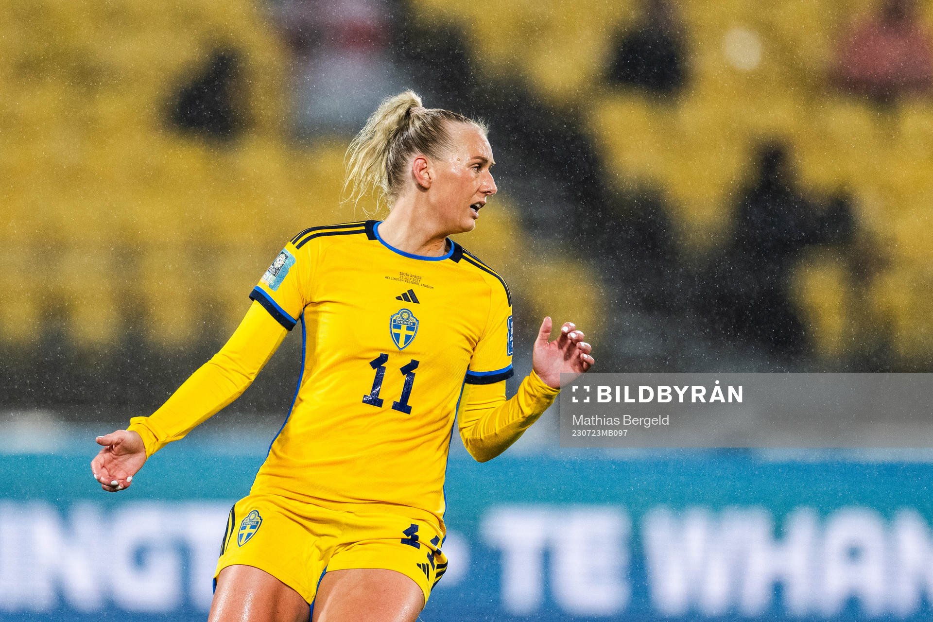 Stina Blackstenius of Sweden