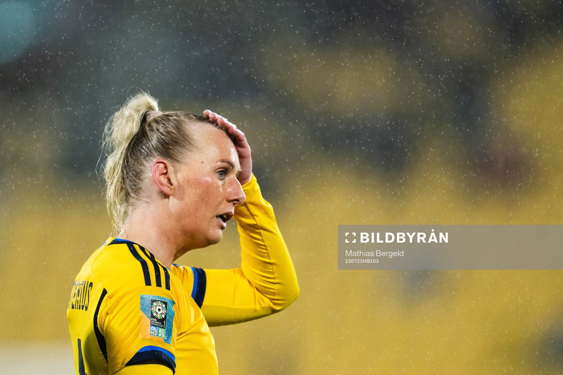 Stina Blackstenius of Sweden