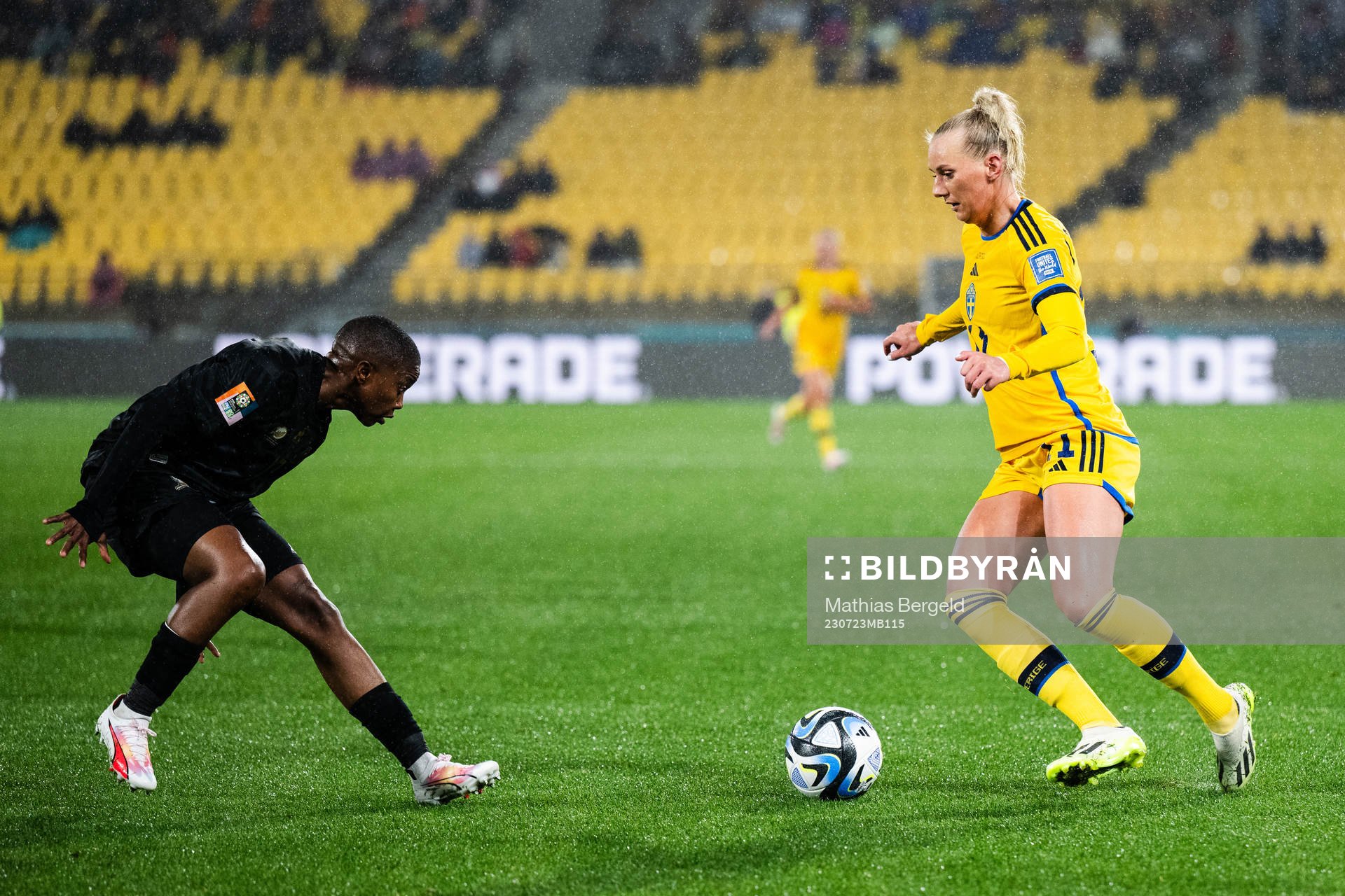 Stina Blackstenius of Sweden