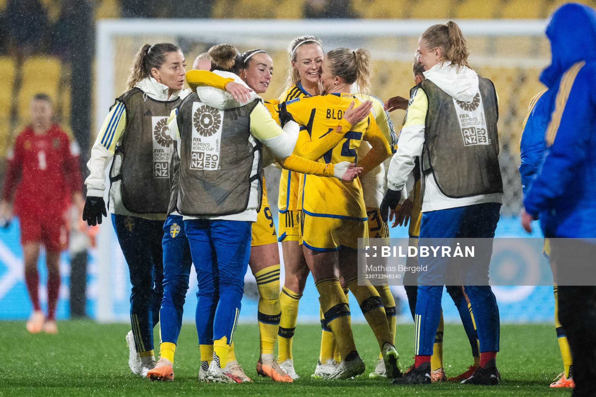 Linda Sembrant, Kosovare Asllani, Amanda Ilestedt, Rebecka