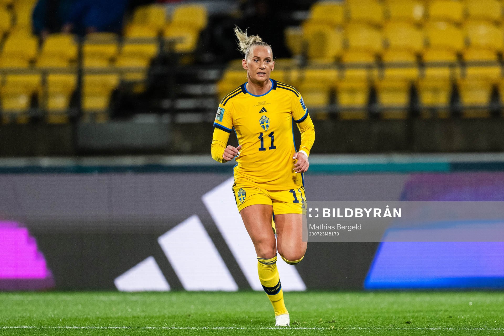 Stina Blackstenius of Sweden