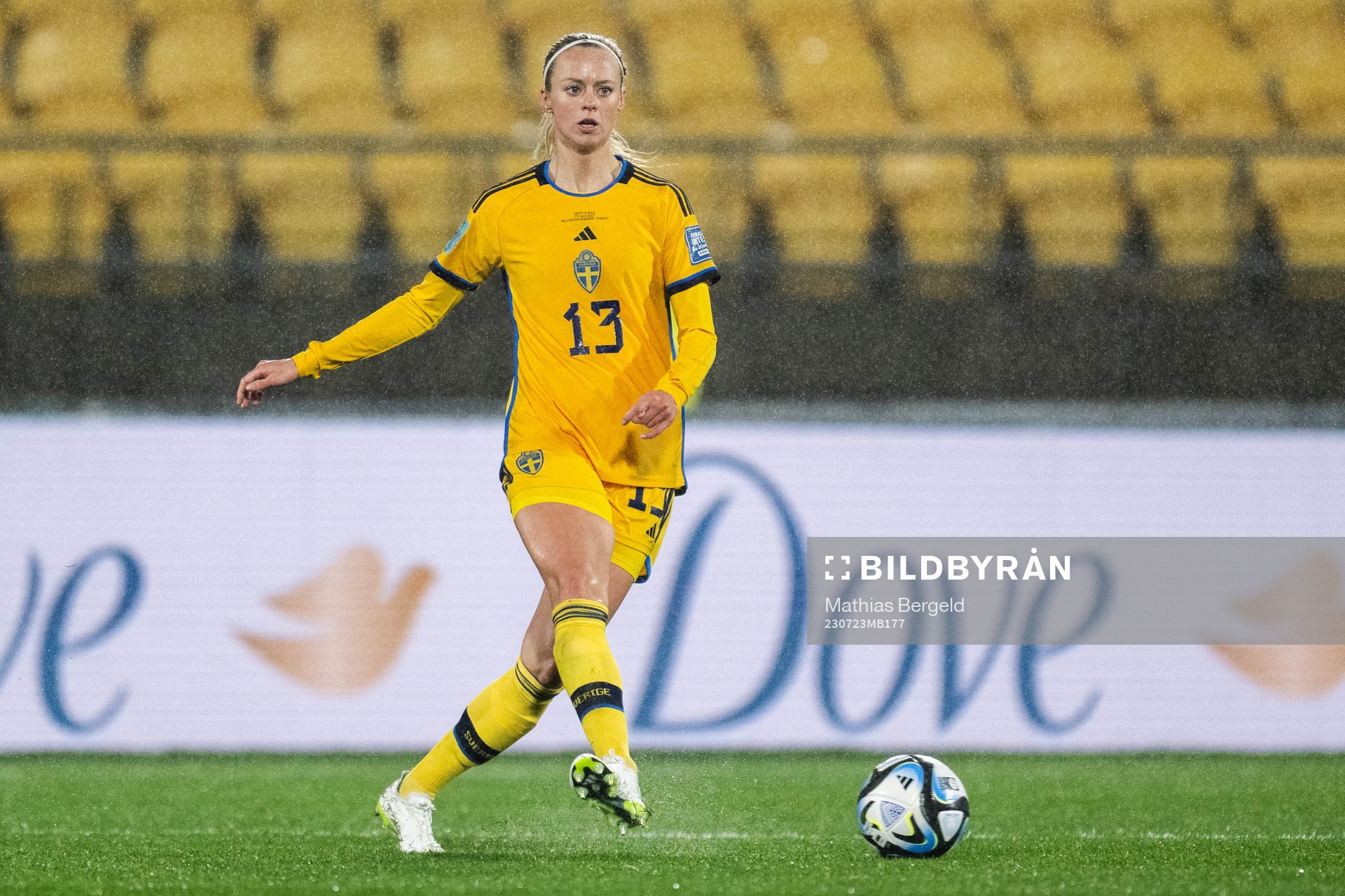 Amanda Ilestedt of Sweden