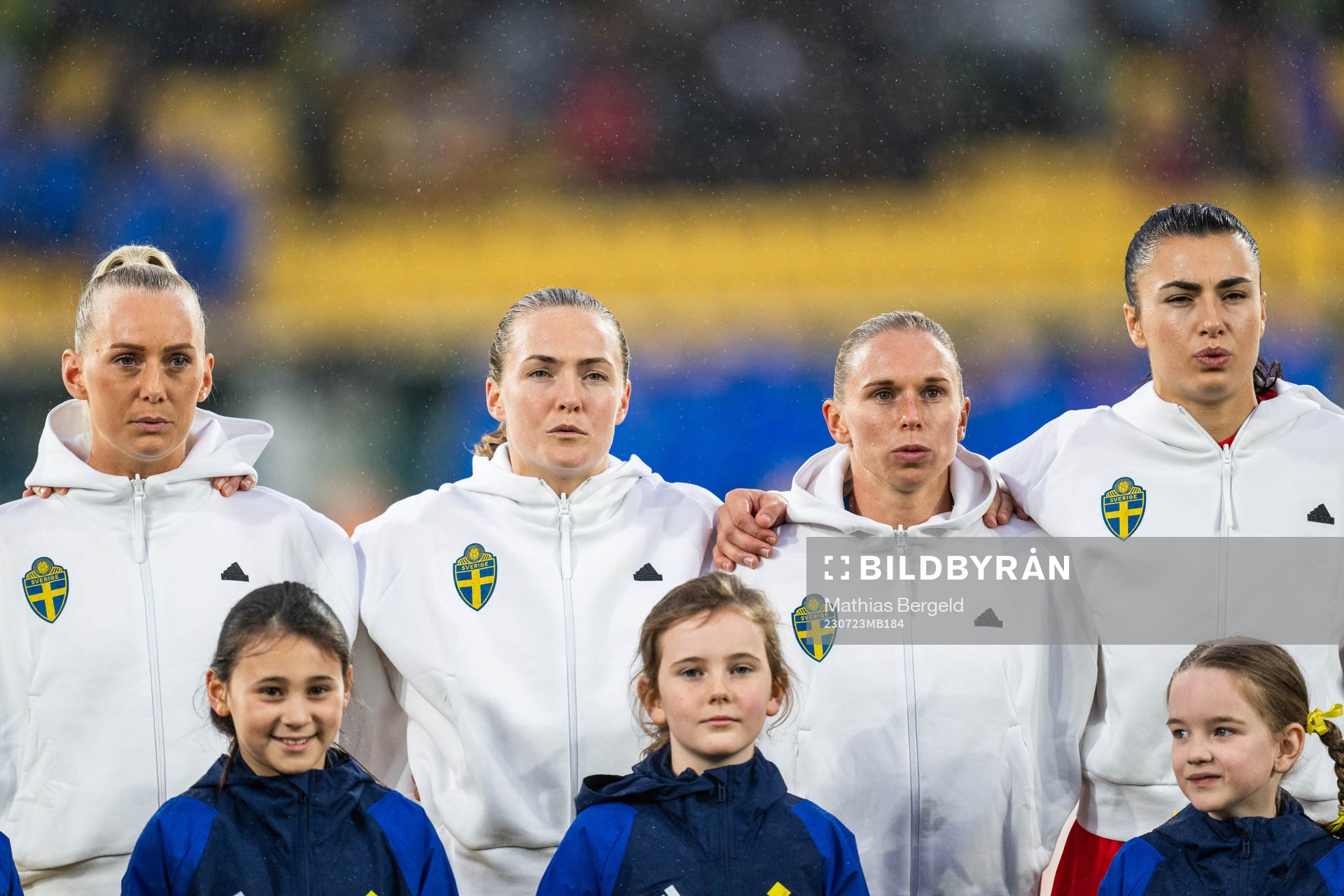 Stina Blackstenius, Magdalena Eriksson, Jonna Andersson and