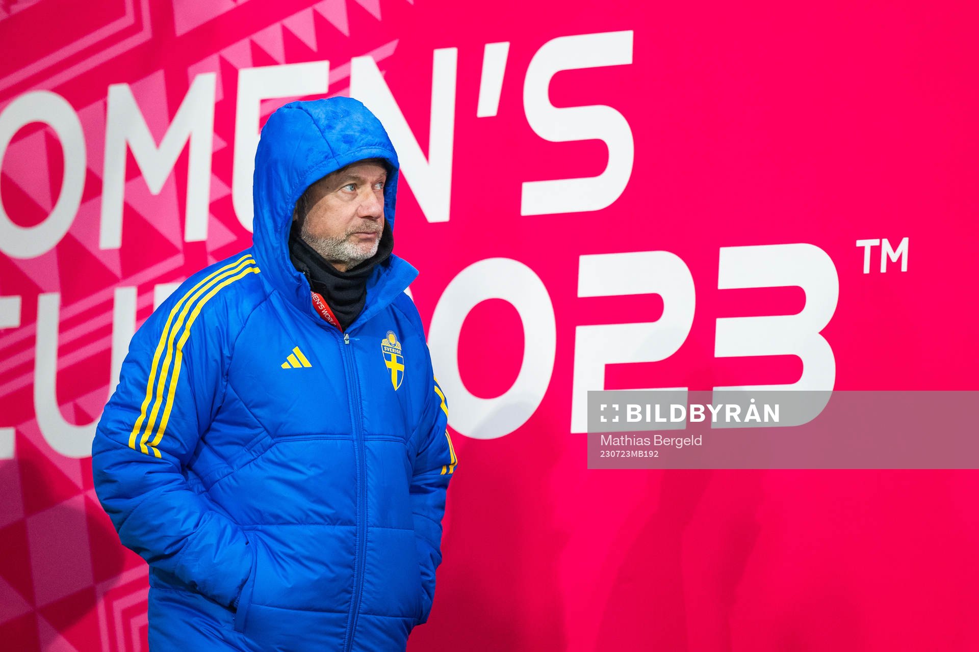 Head coach Peter Gerhardsson of Sweden