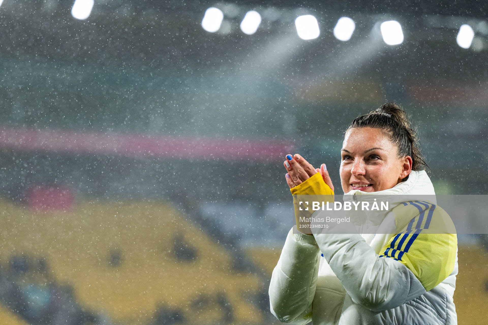 Johanna Rytting Kaneryd of Sweden celebrates