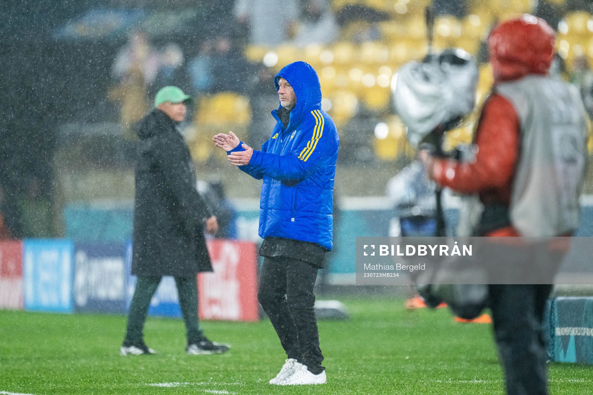 Head coach Peter Gerhardsson of Sweden