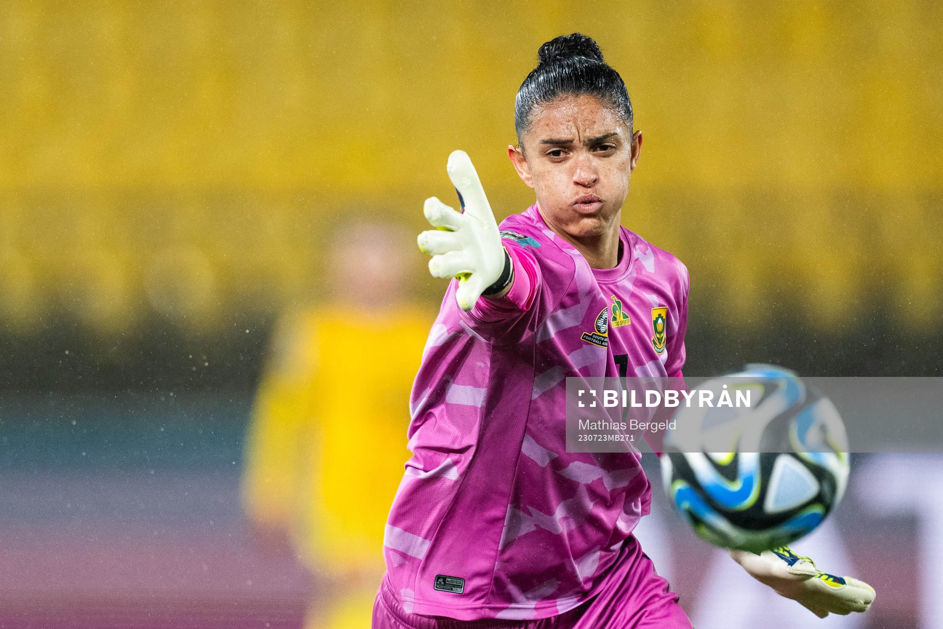 Goalkeeper Kaylin Swart of Sweden