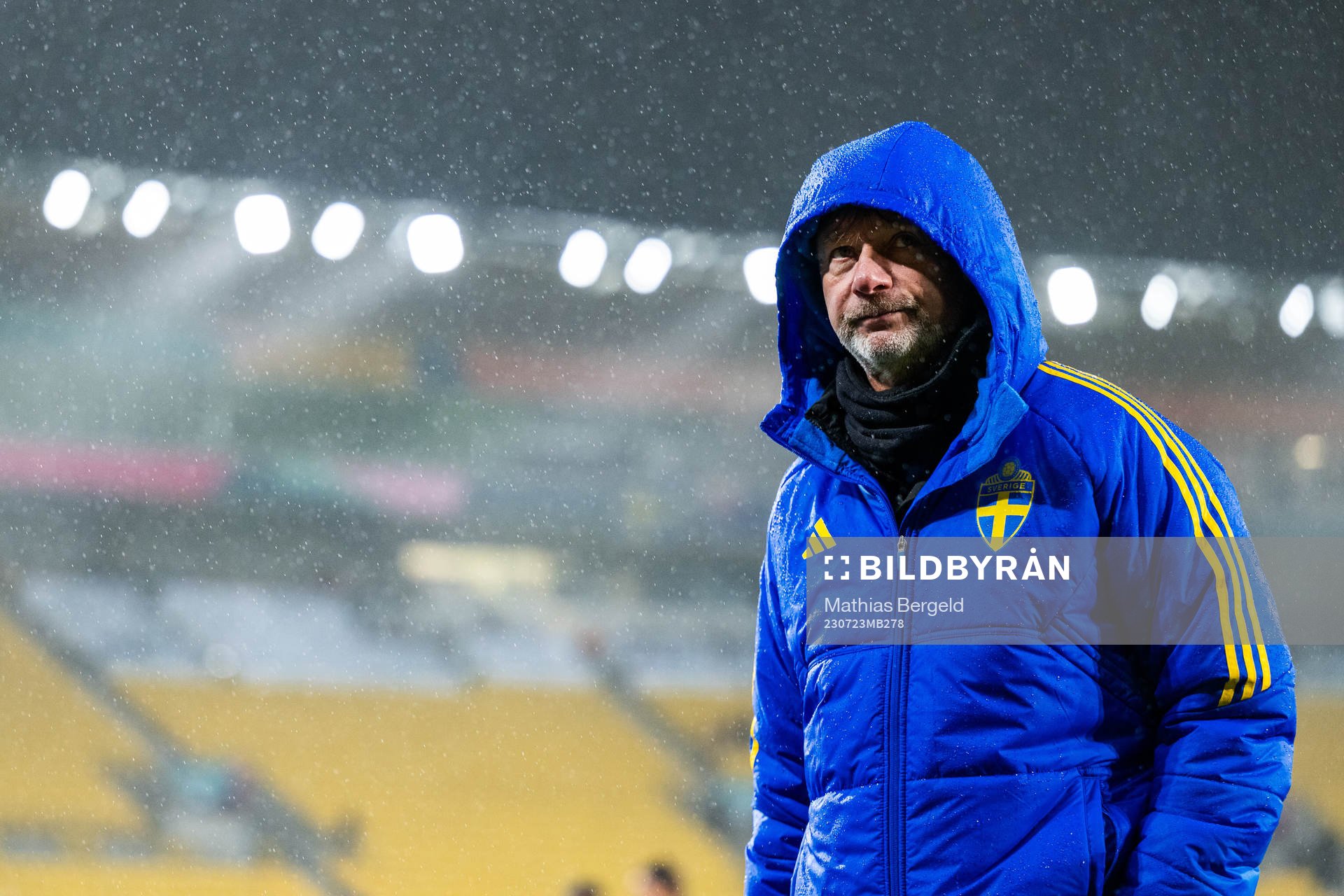 Head coach Peter Gerhardsson of Sweden
