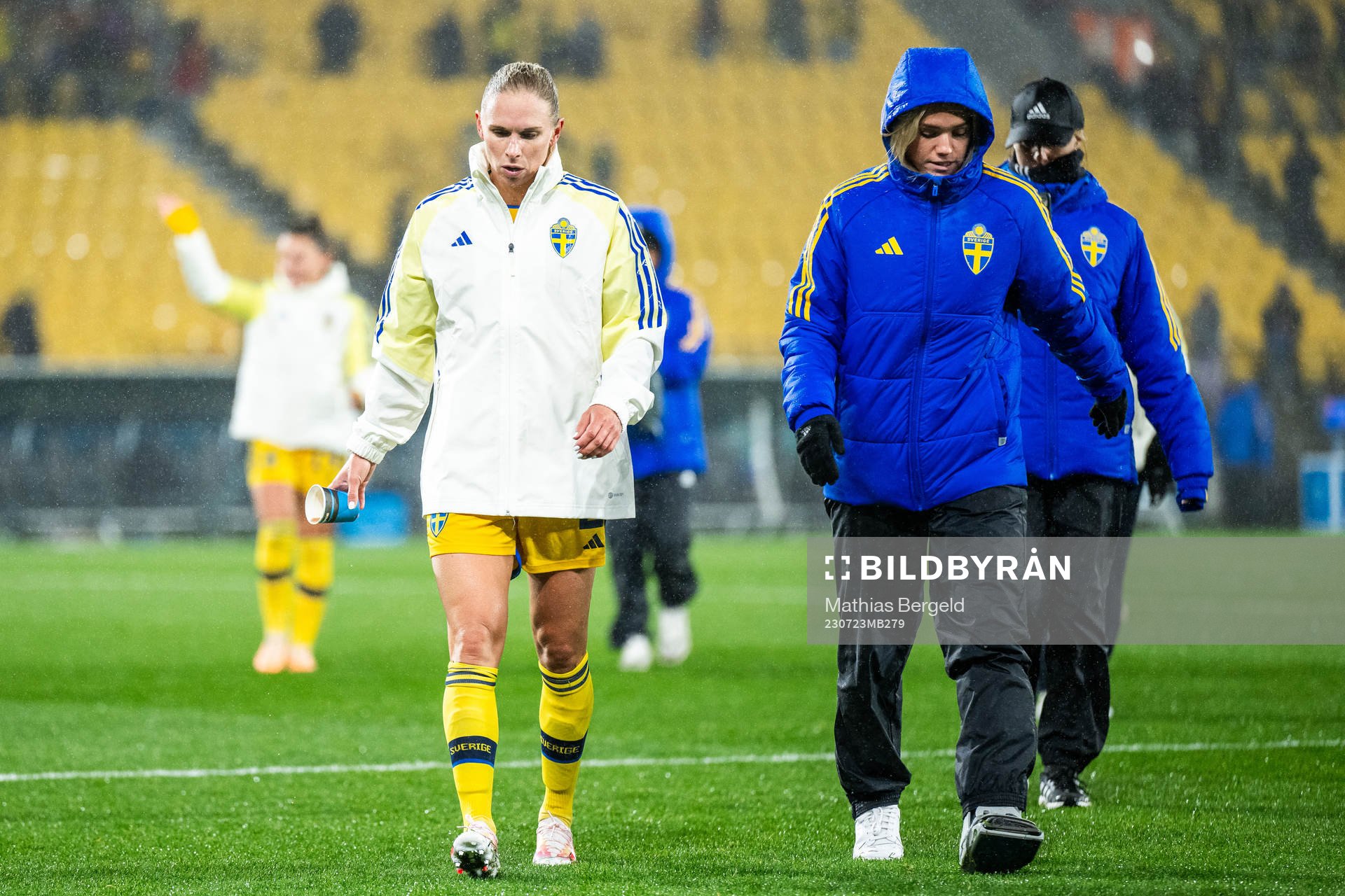 Jonna Andersson and Hanna Lundkvist of Sweden