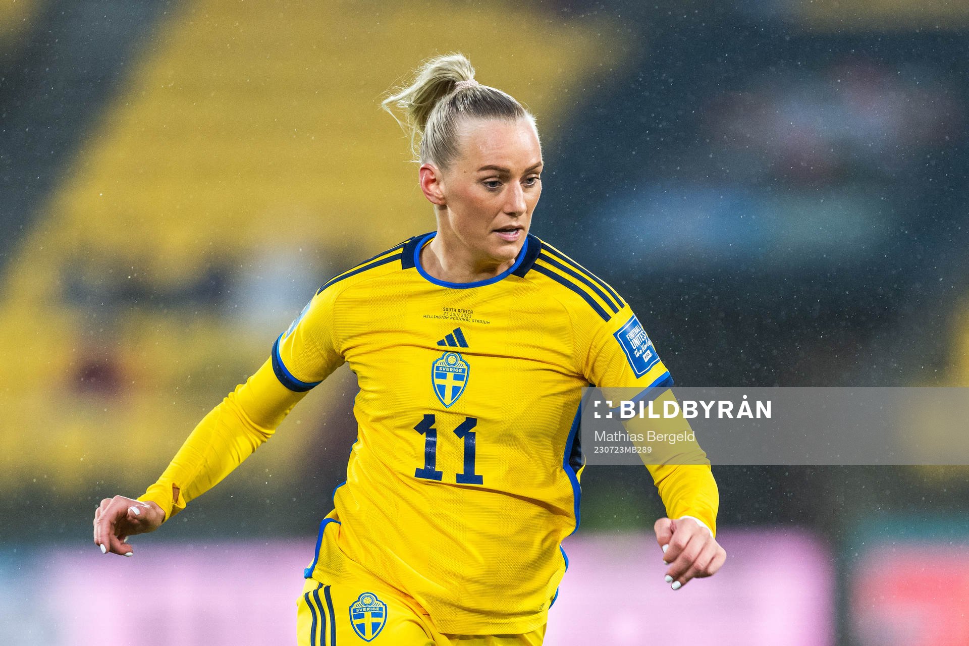Stina Blackstenius of Sweden