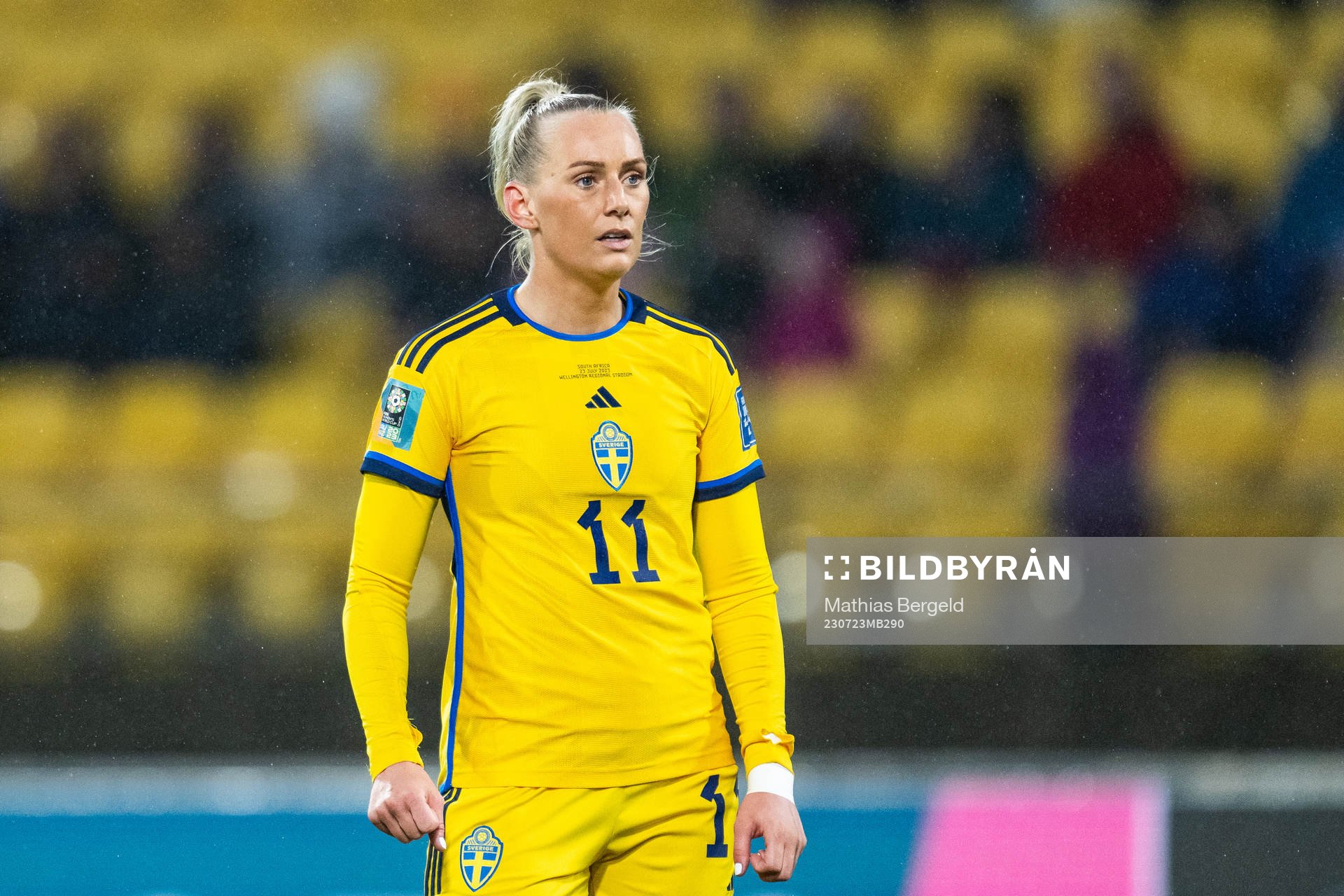 Stina Blackstenius of Sweden