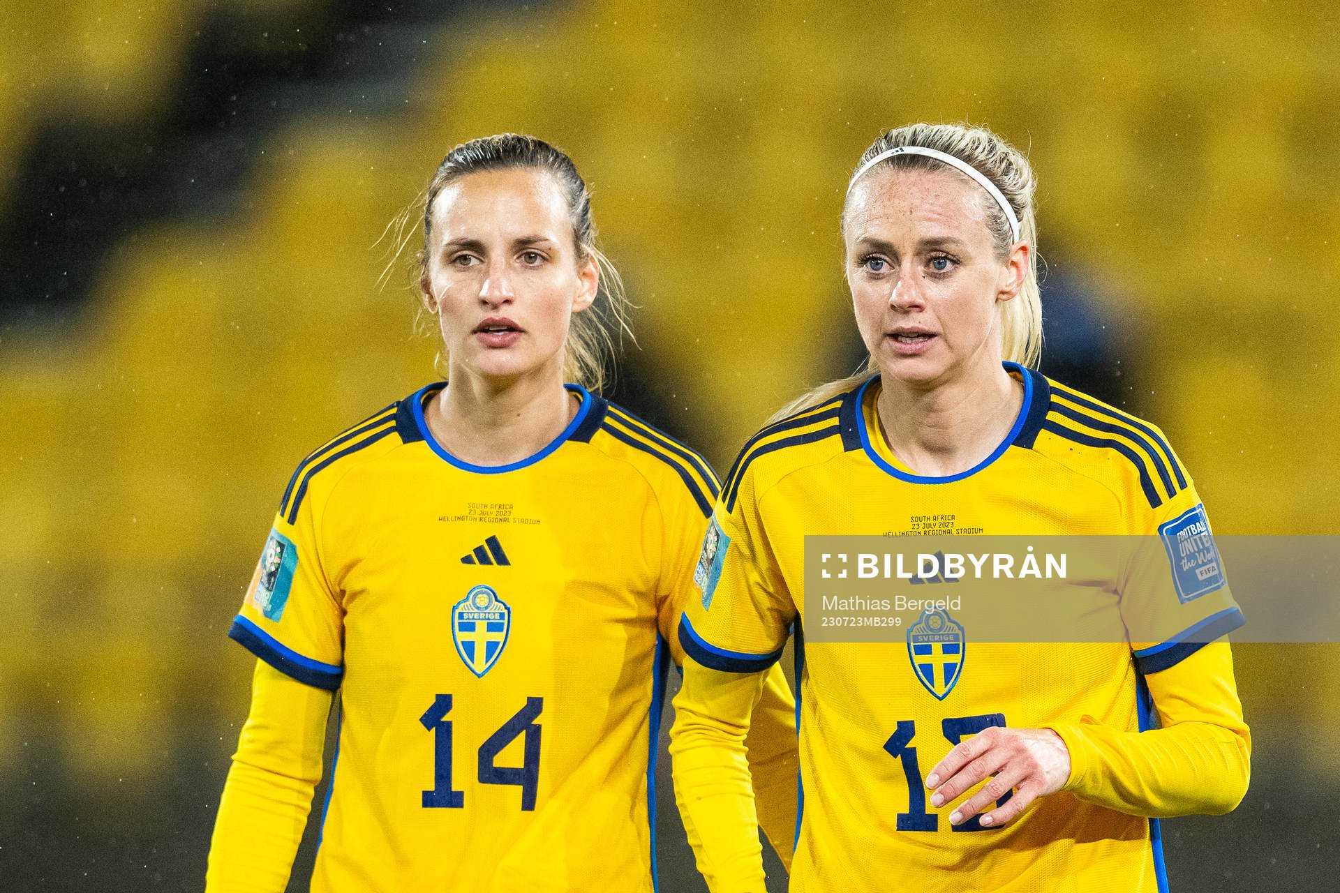 Nathalie Björn and Magdalena Eriksson of Sweden