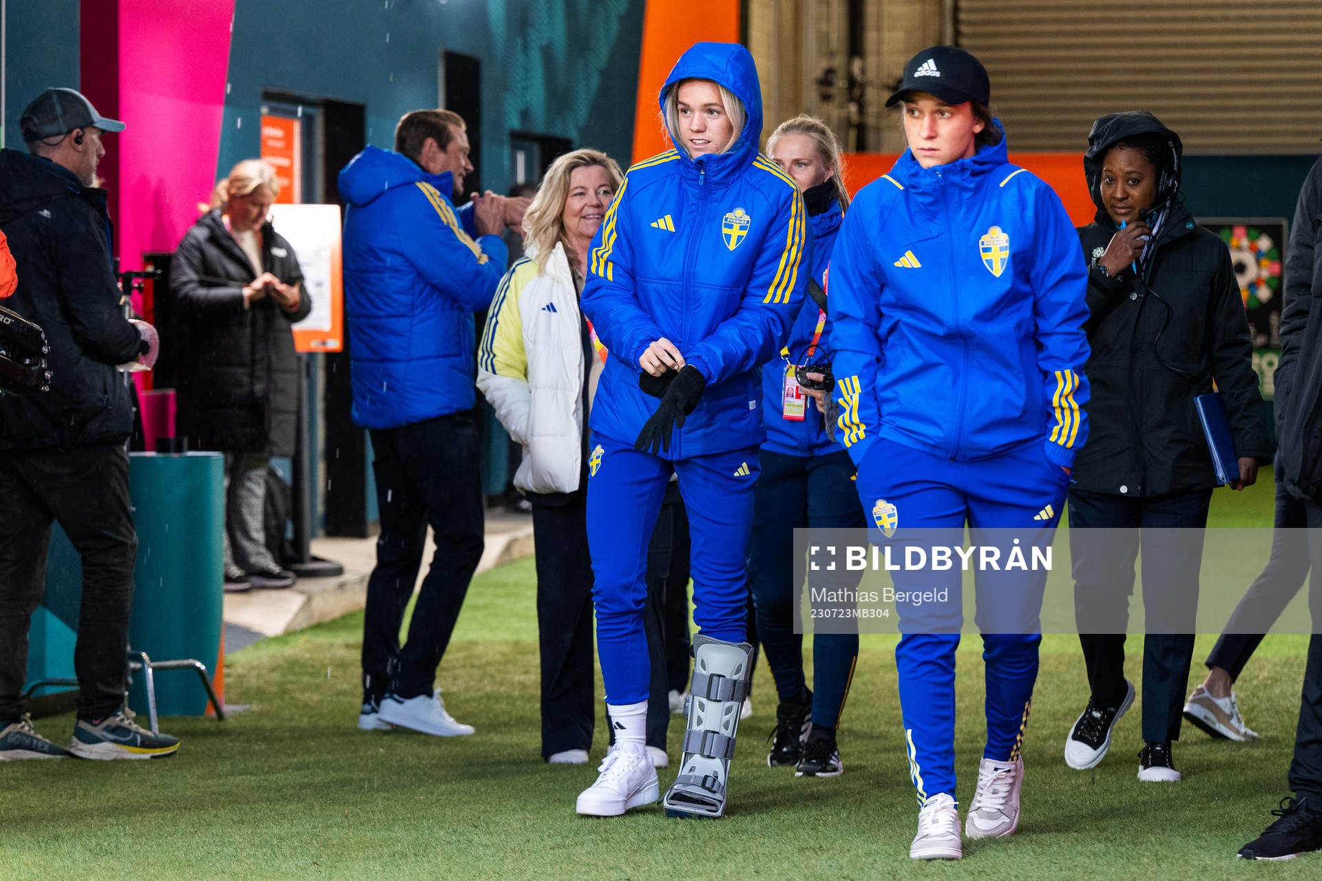 Hanna Lundkvist and Julia Zigiotti Olme of Sweden