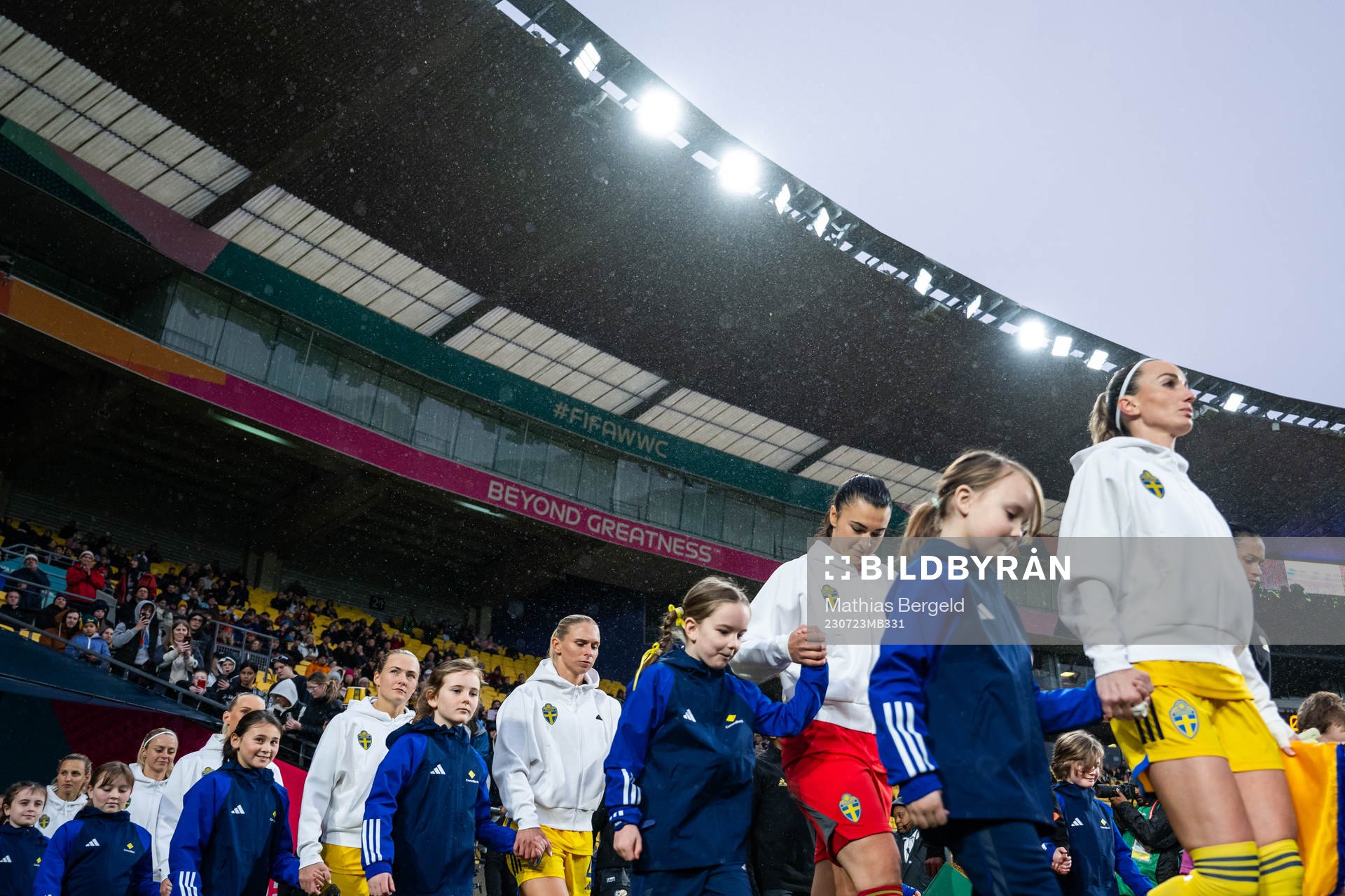 Magdalena Eriksson, Jonna Andersson, goalkeeper Zecira