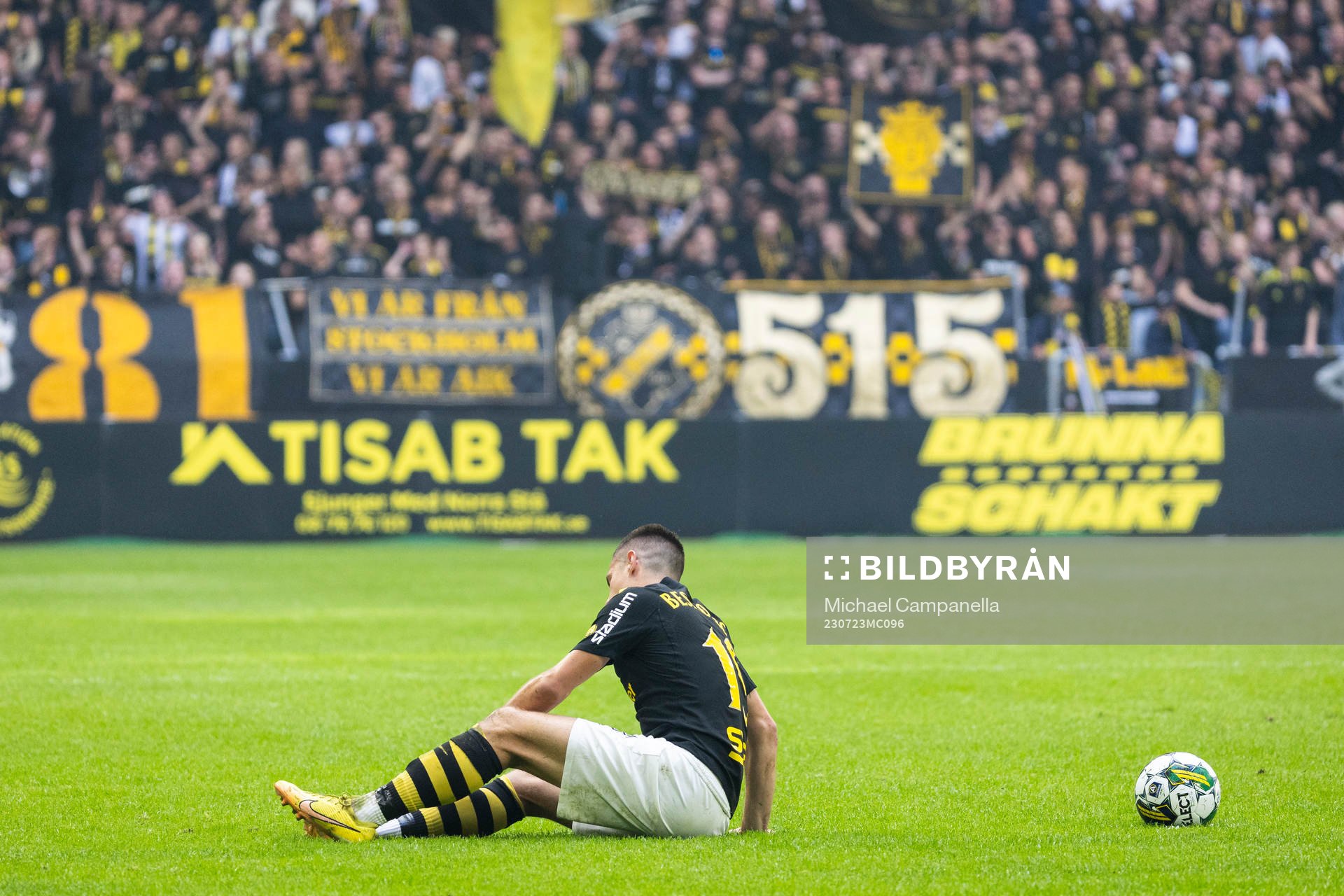 AIKs Dino Besirovic skadad
