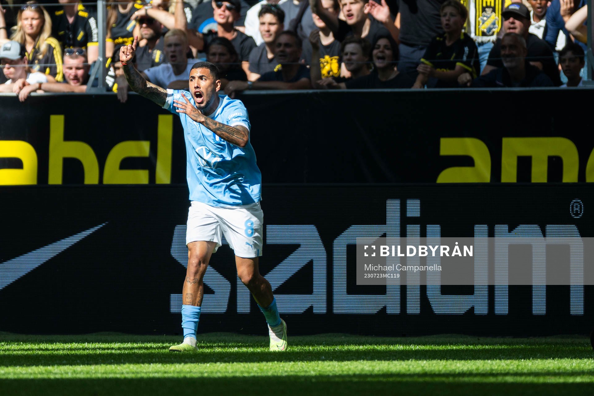 Malmö FFs Sergio Pena