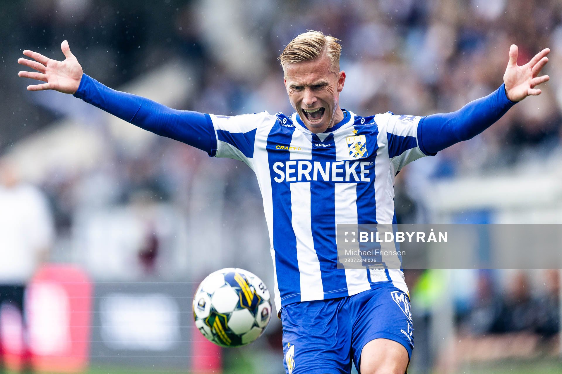 IFK Göteborgs Oscar Wendt reagerar på domslut