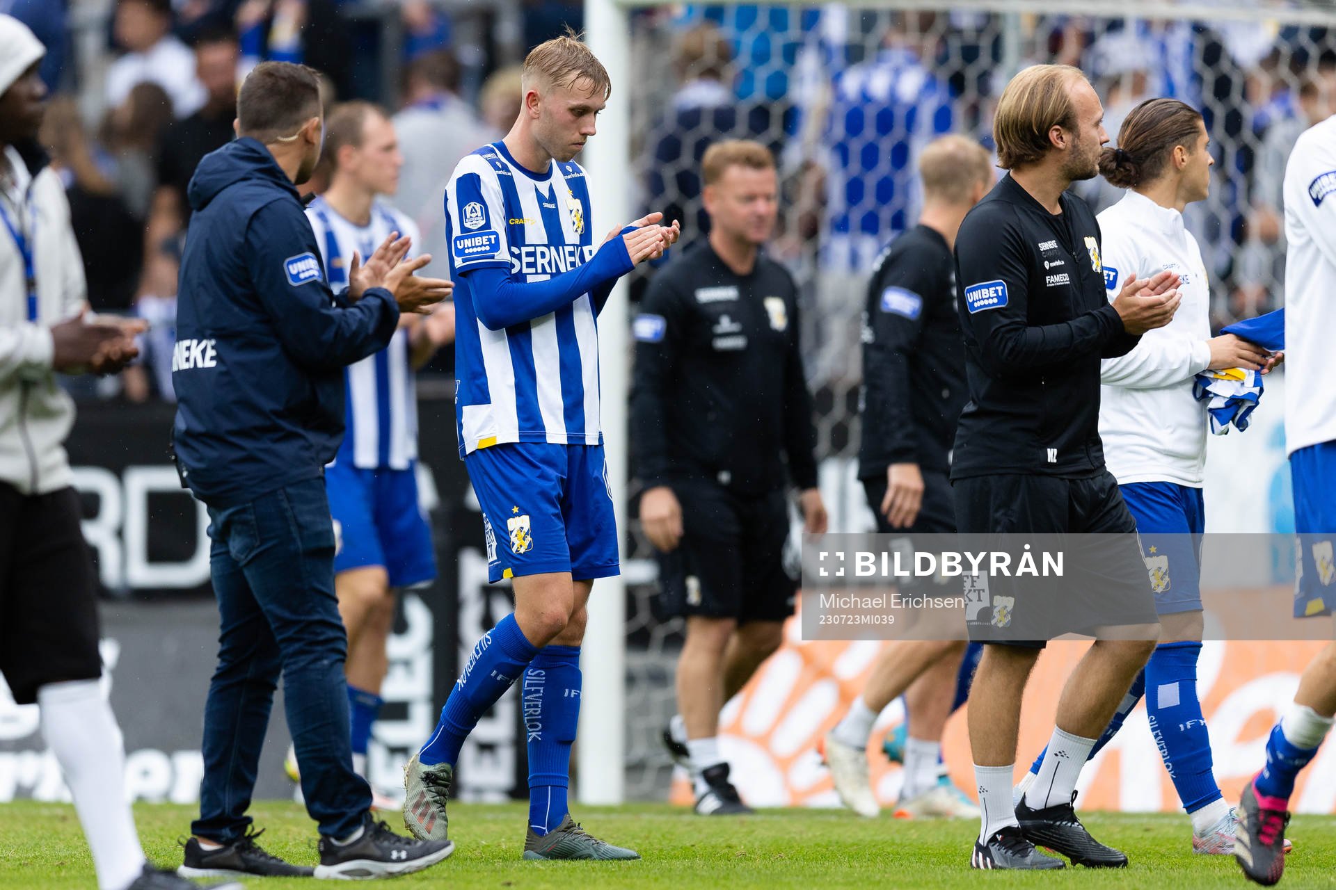 IFK Göteborgs Elias Hagen deppar