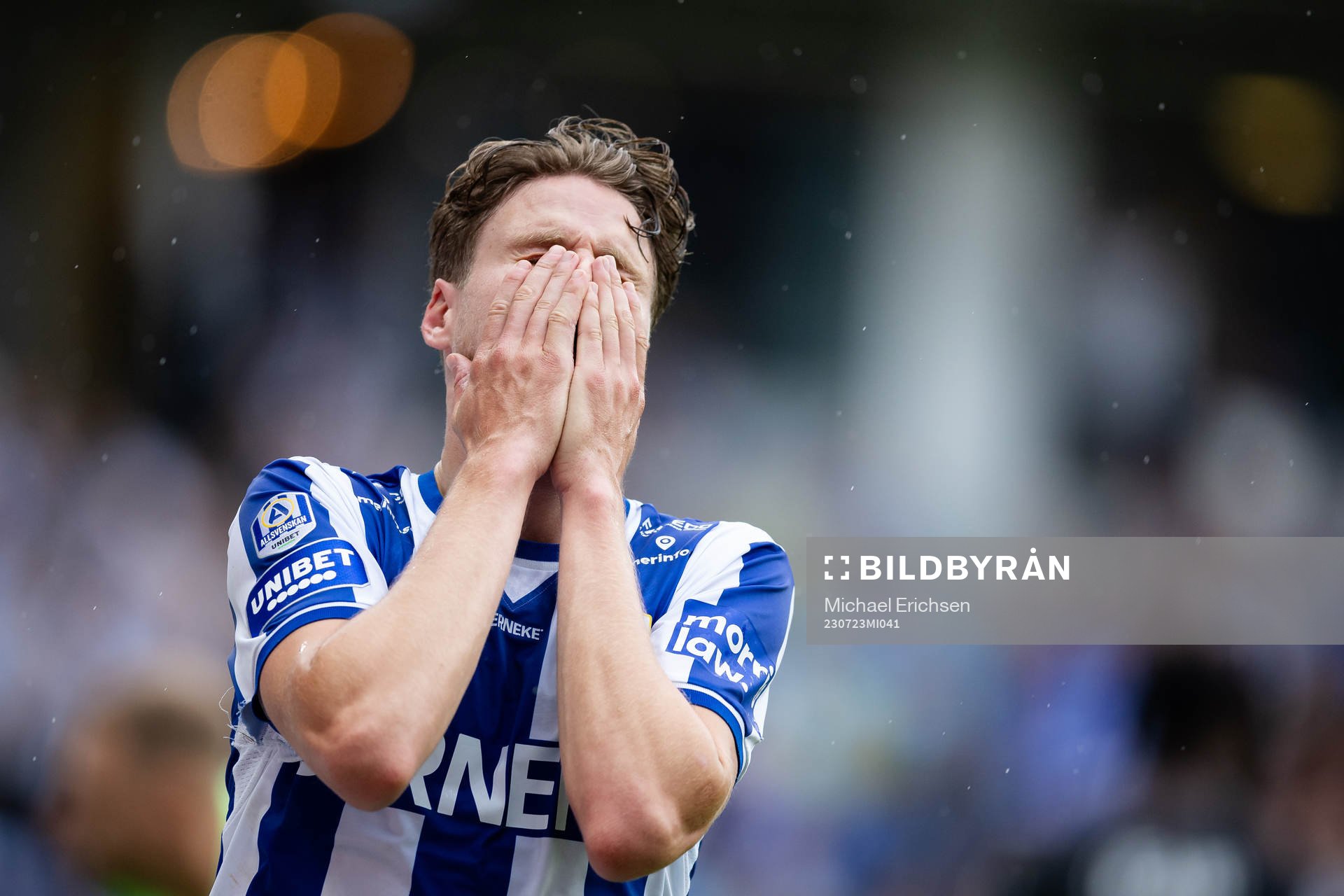IFK Göteborgs Gustaf Norlin deppar