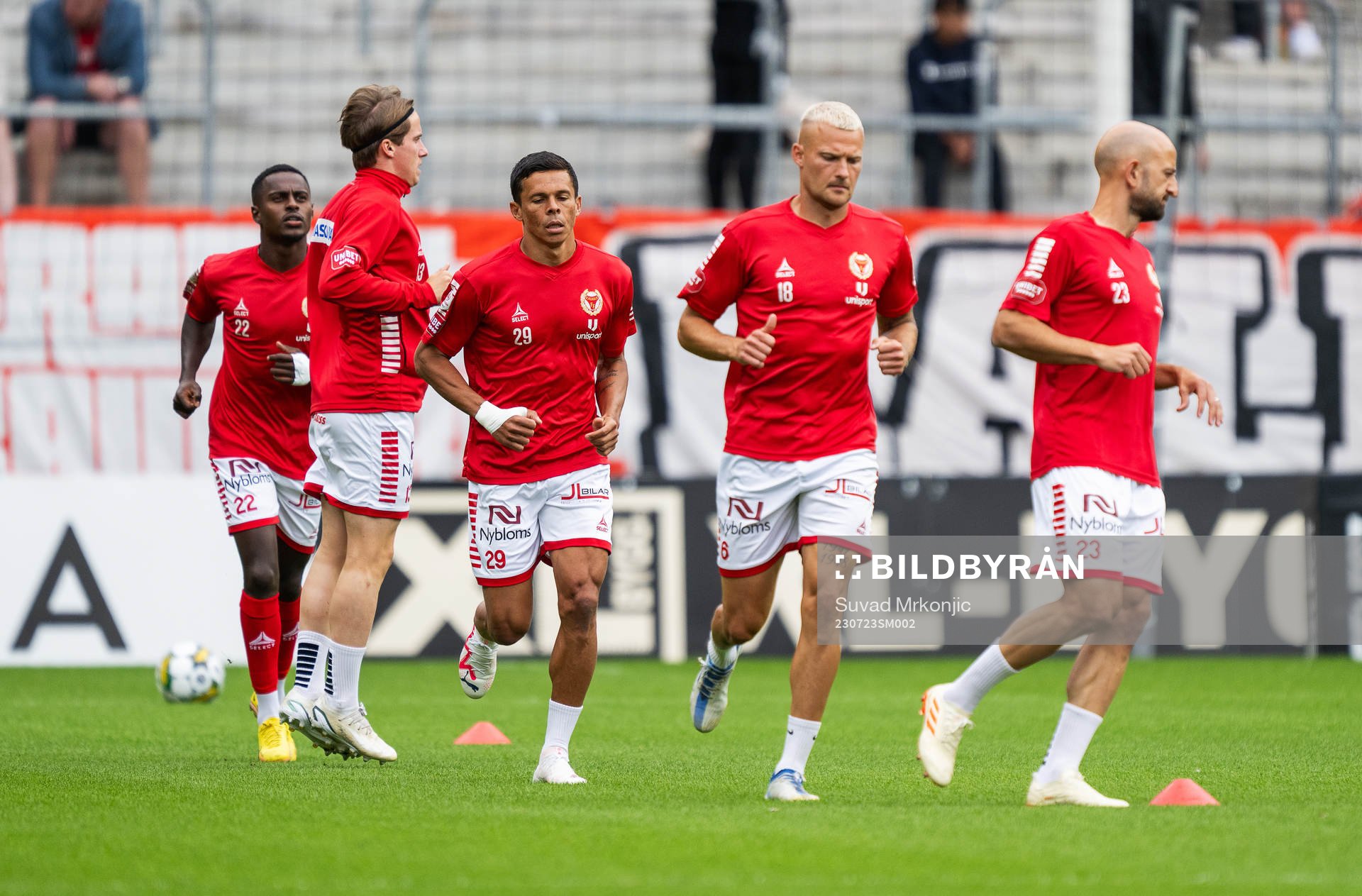 Kalmars Romario Pereira Sipiao, Rasmus Sjöstedt och Robert