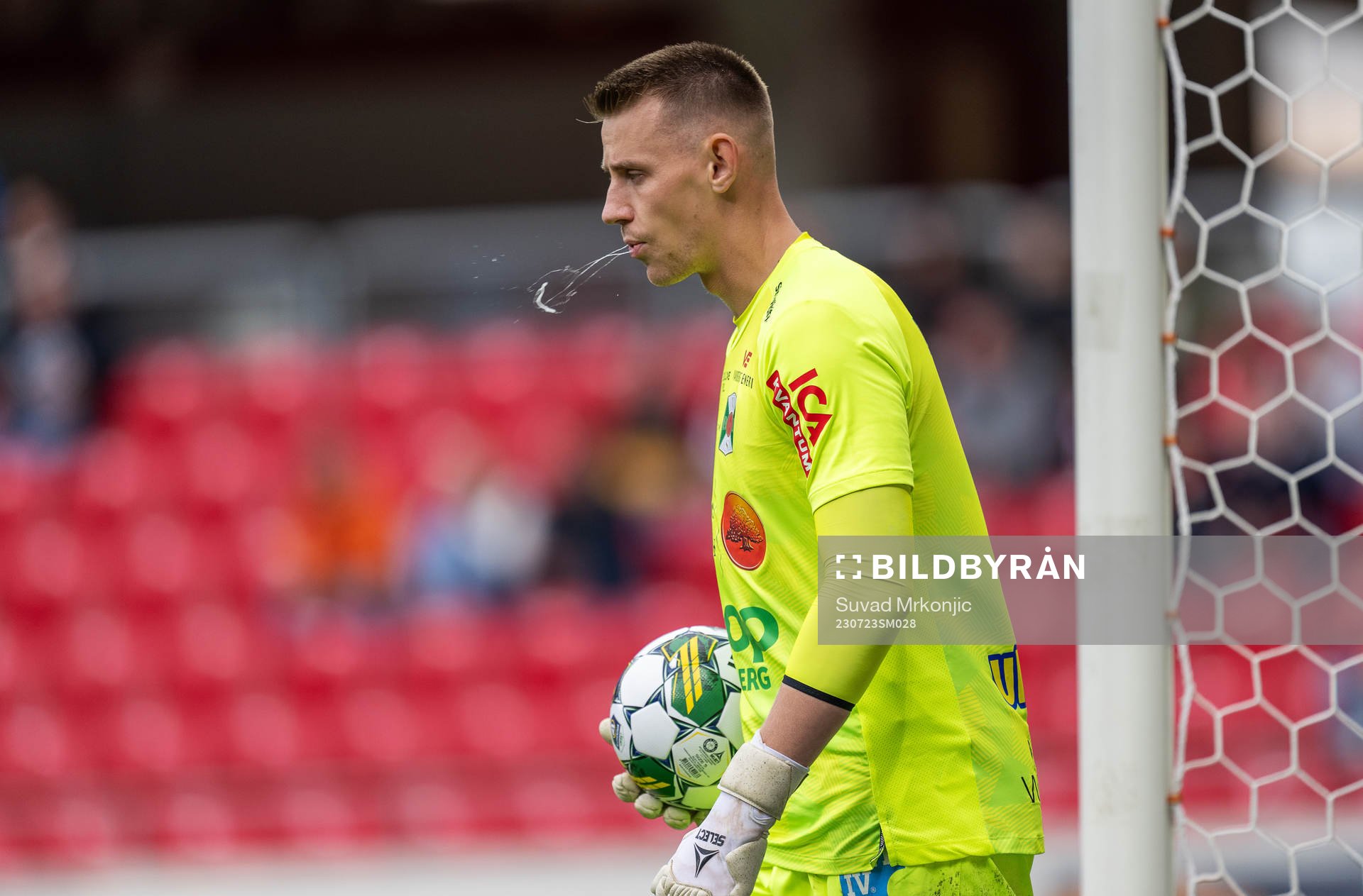 Varbergs målvakt David Olsson