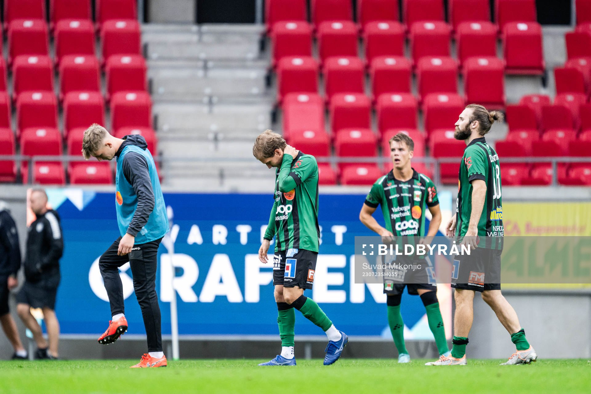 Varbergs spelare deppar