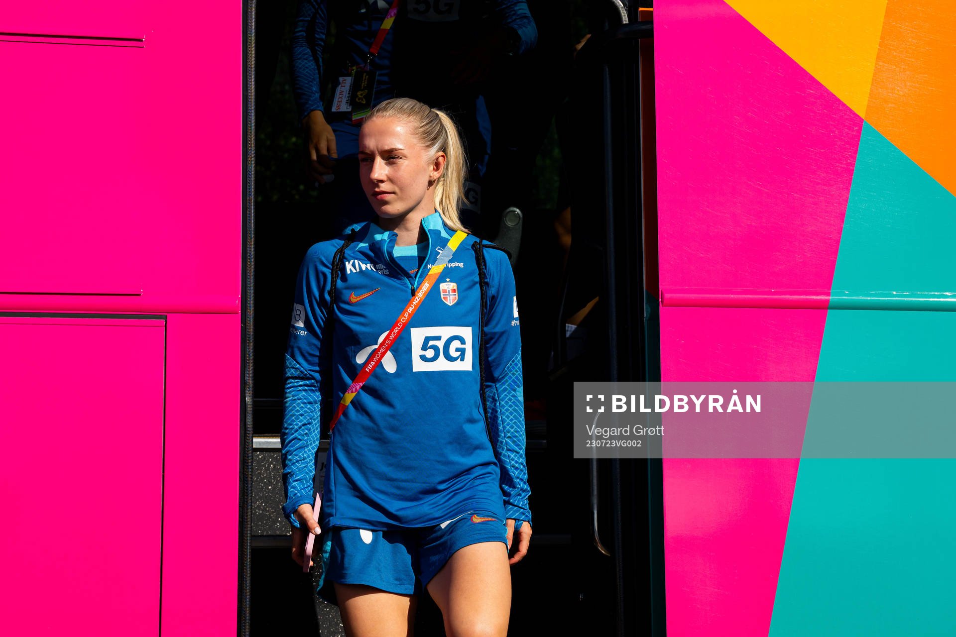 Thea Bjelde of the Norwegian women’s national football