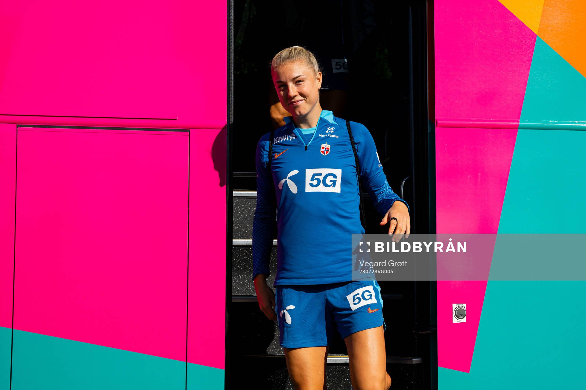 Sophie Román Haug of the Norwegian women’s national
