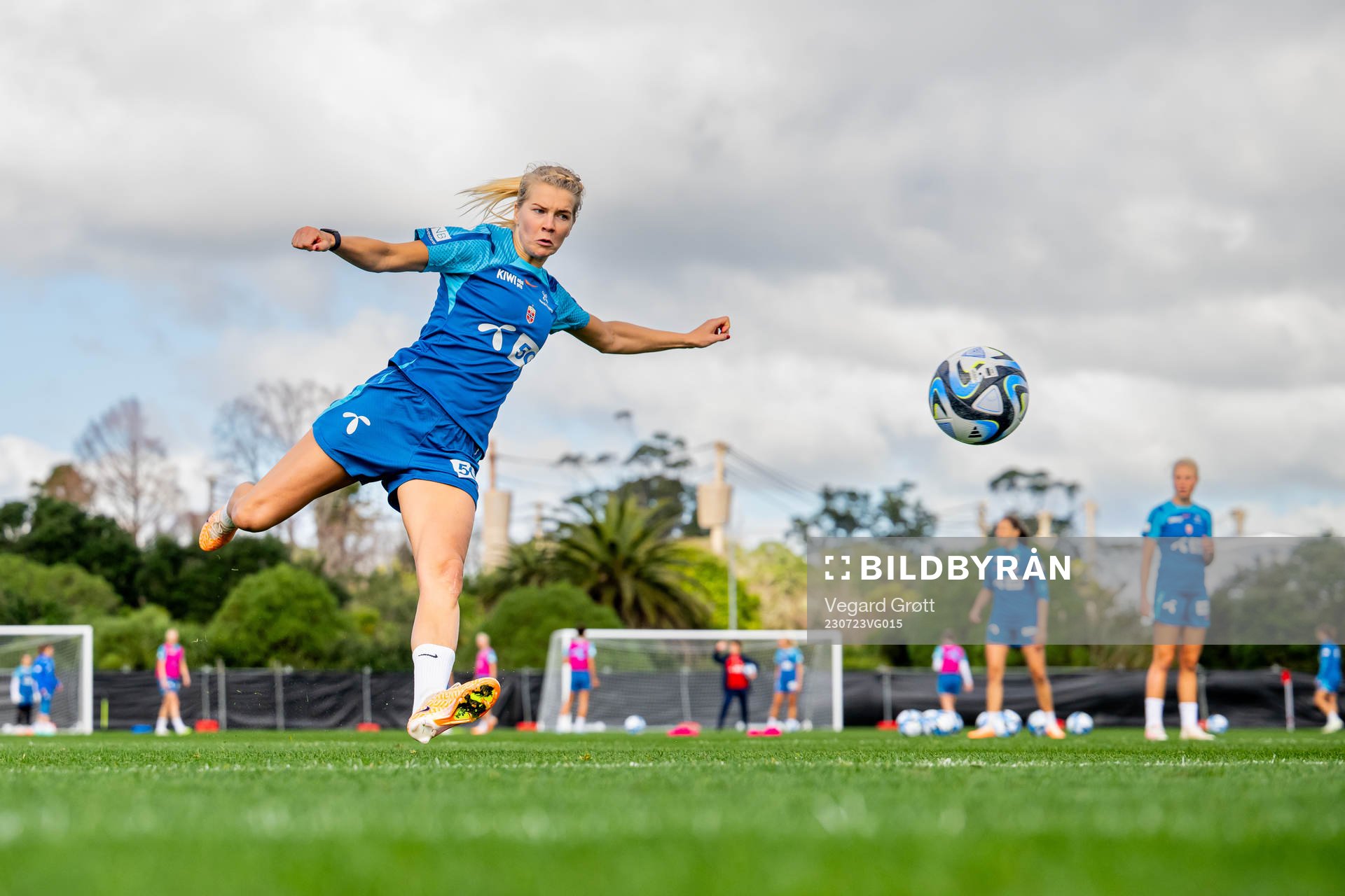 Ada Hegerberg of the Norwegian women’s national football