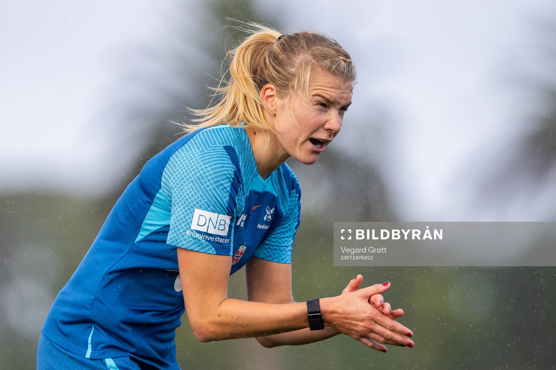 Ada Hegerberg of the Norwegian women’s national football